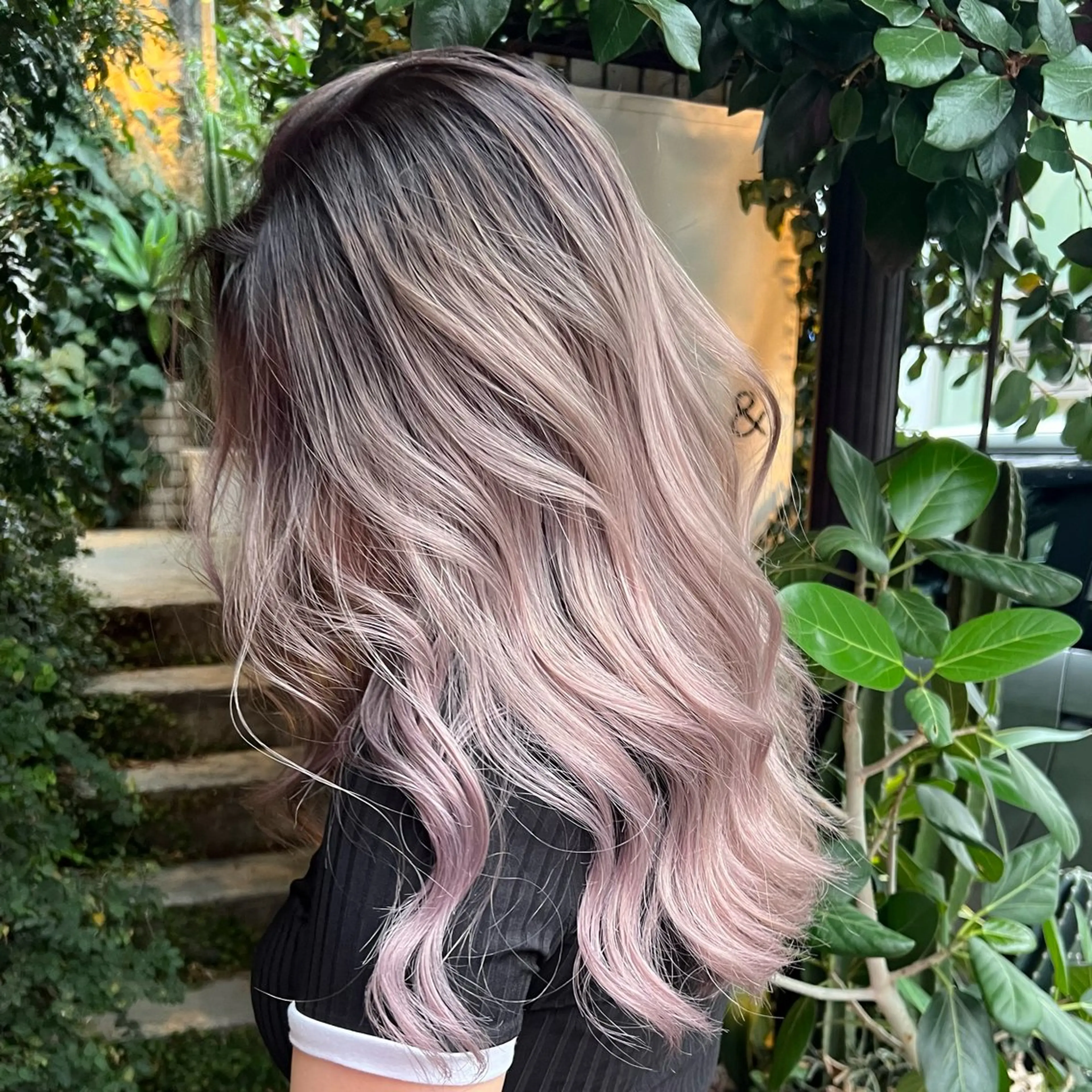 ケアブリーチ+ケアカラーの写真