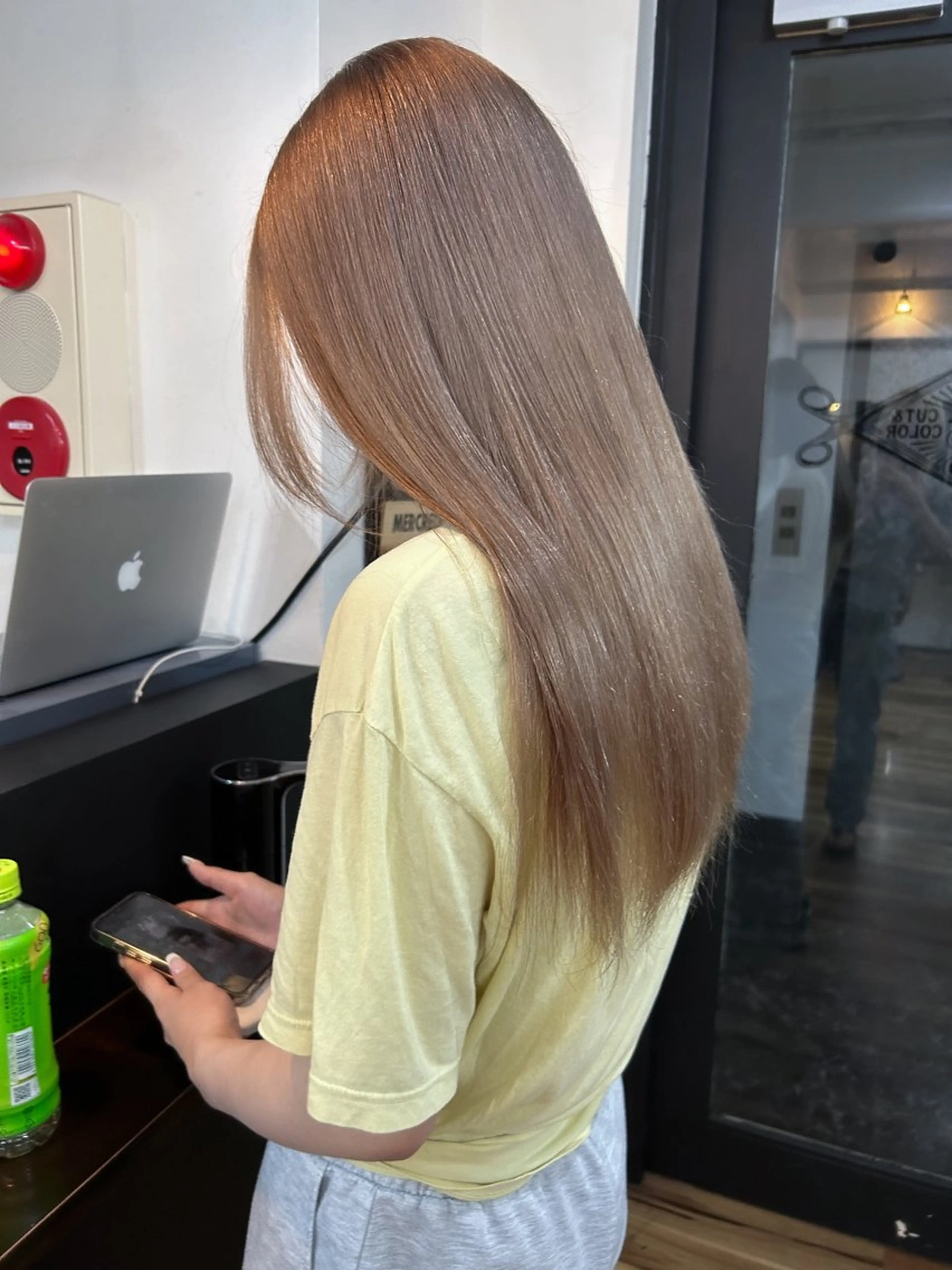 ロング カラー ハイトーンカラー ⭐️NAZUNAのヘアスタイル