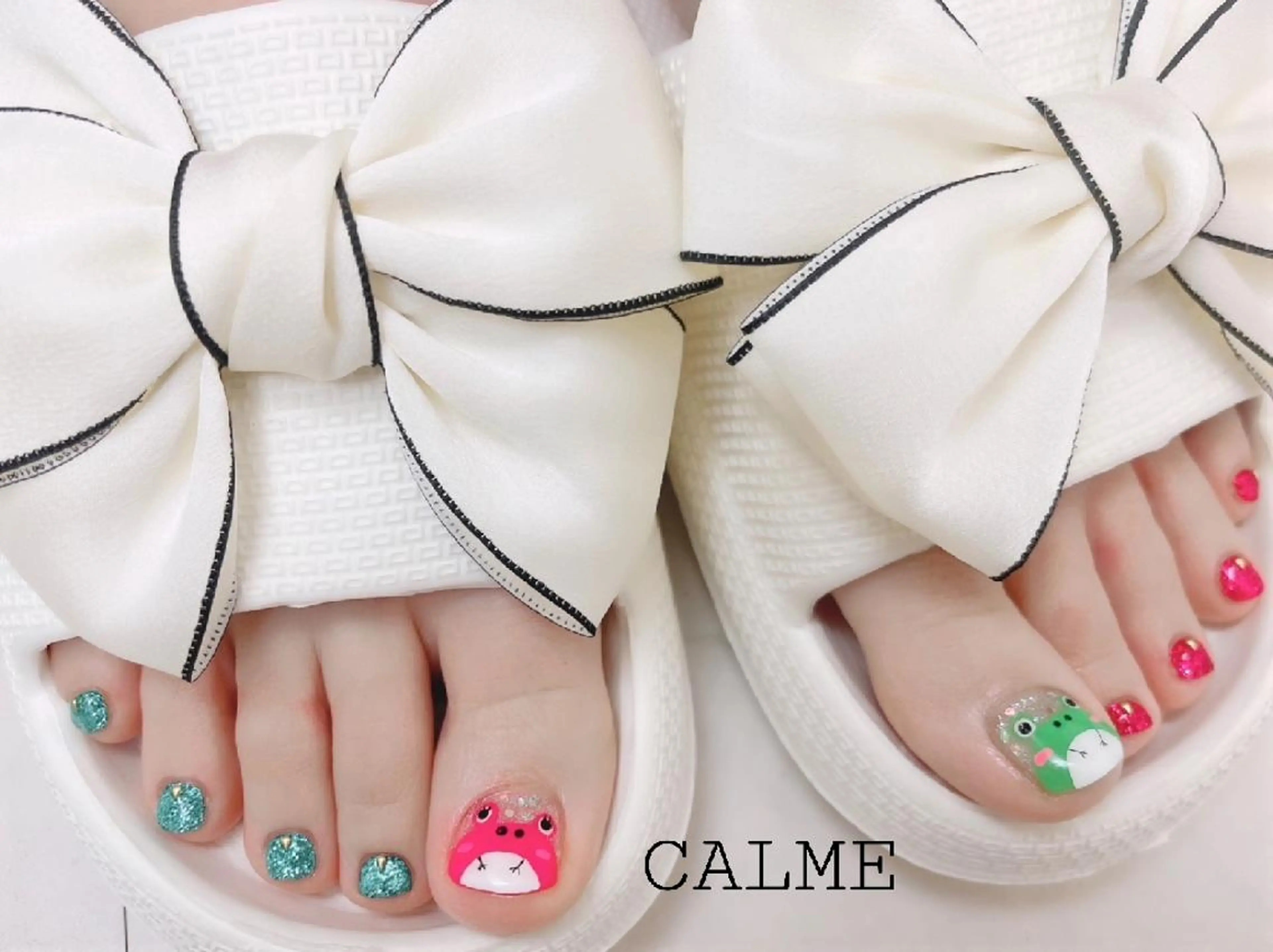 Foot⭐ARTコース【初回オフ無料】¥8,900【フットバス・ドライケア込】の写真