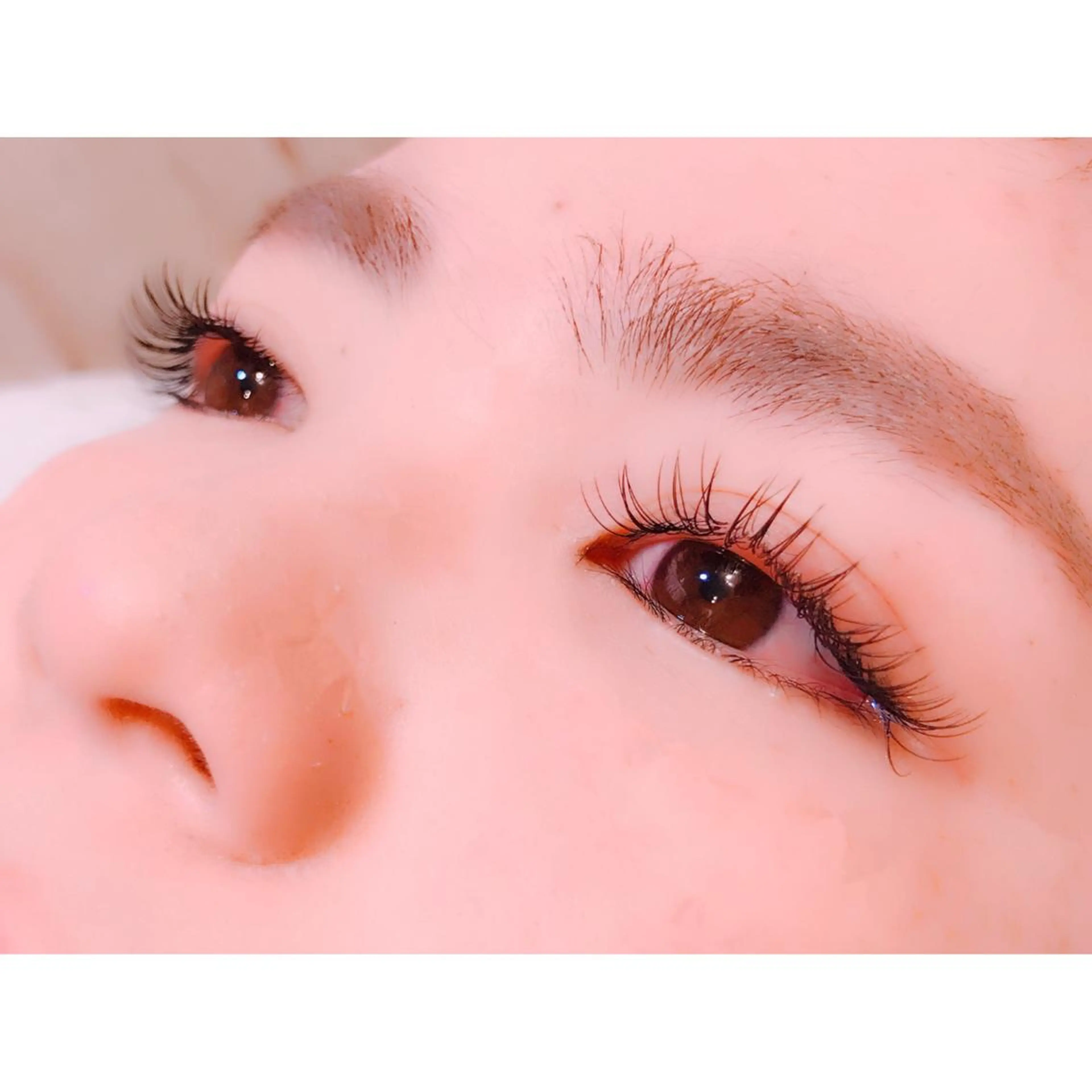 ネイル マツエク・マツパ Cカール 我妻 怜奈のマツエク・マツパデザイン