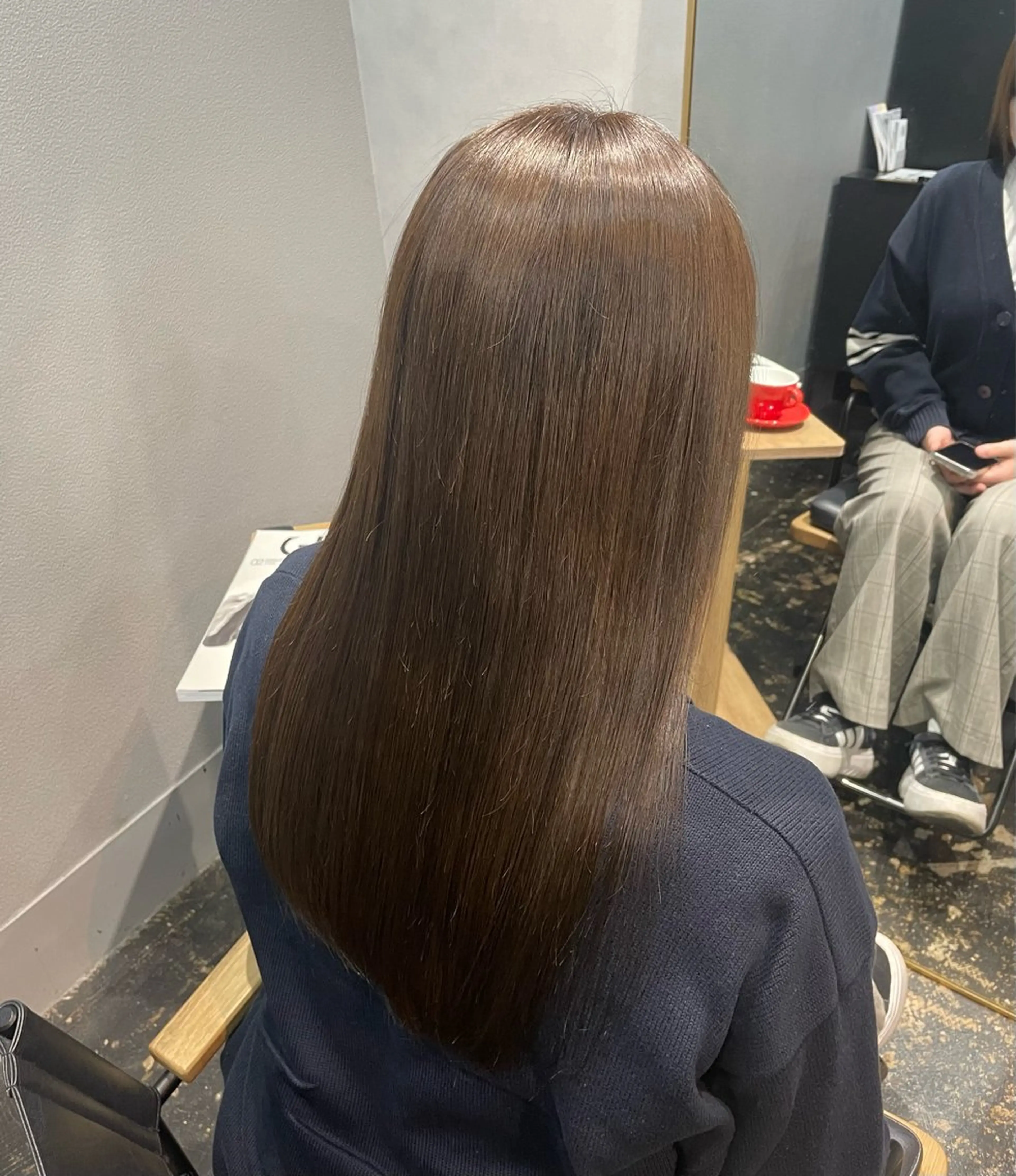 透明感カラー＋2ステップトリートメント🧴🫧の写真