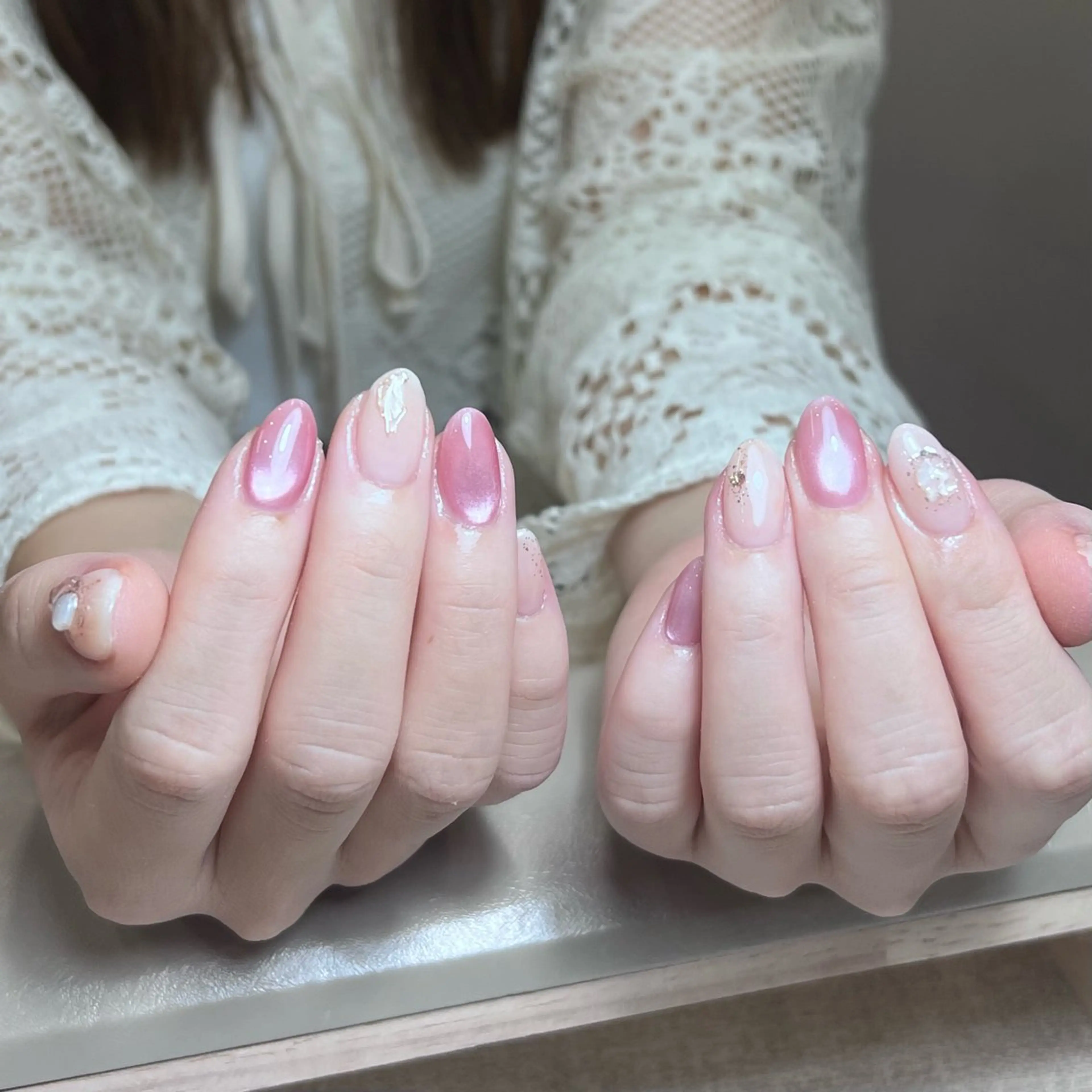 特別メニュー🫶 フレンチ｜カラーグラデーション｜ベイビーブーマー｜2本持ち込みデザイン｜埋め尽くし2本｜オフ込みの写真