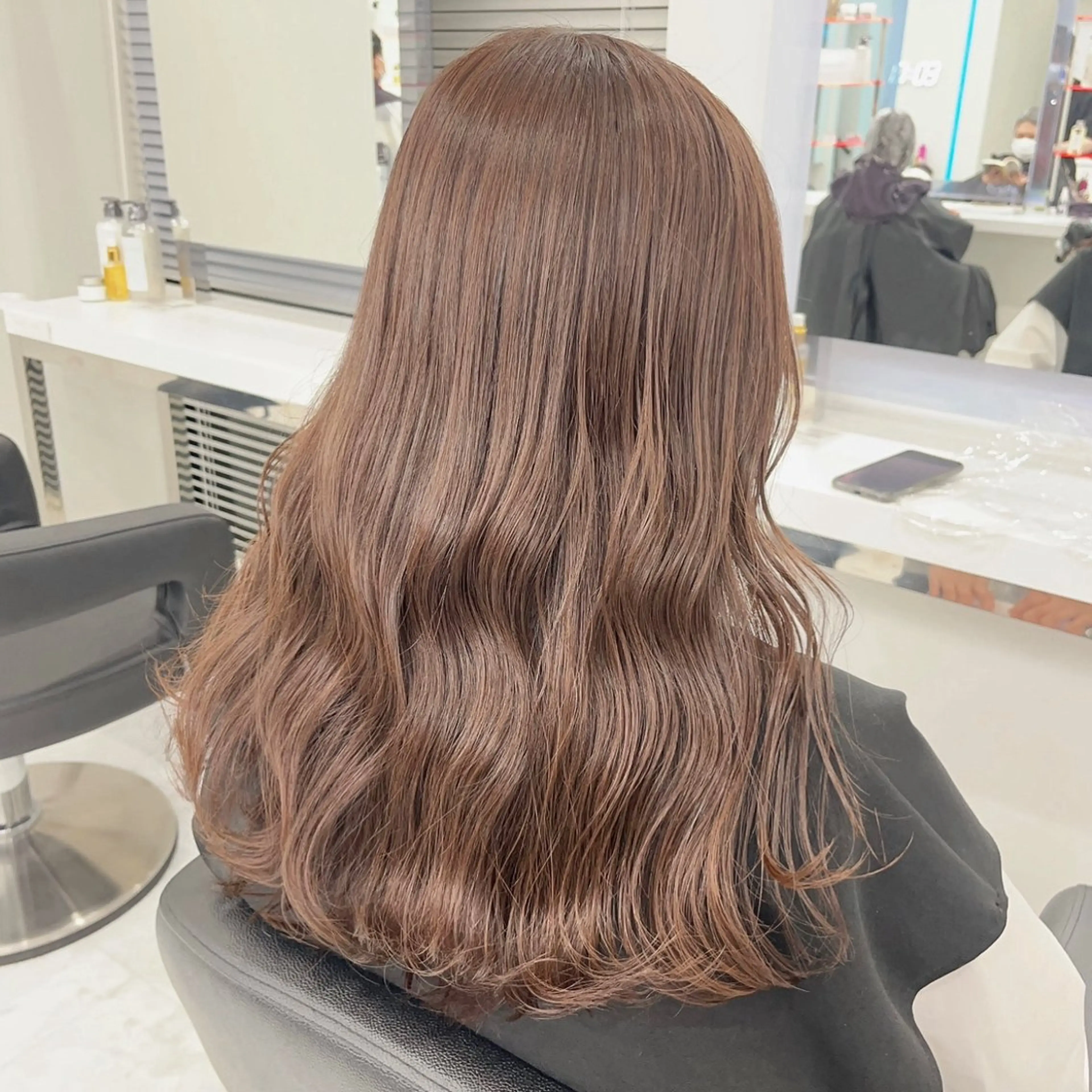 カラー ヘアカラー トリートメント 似合わせ💗透け感 💗うる艶カラー💗のヘアスタイル