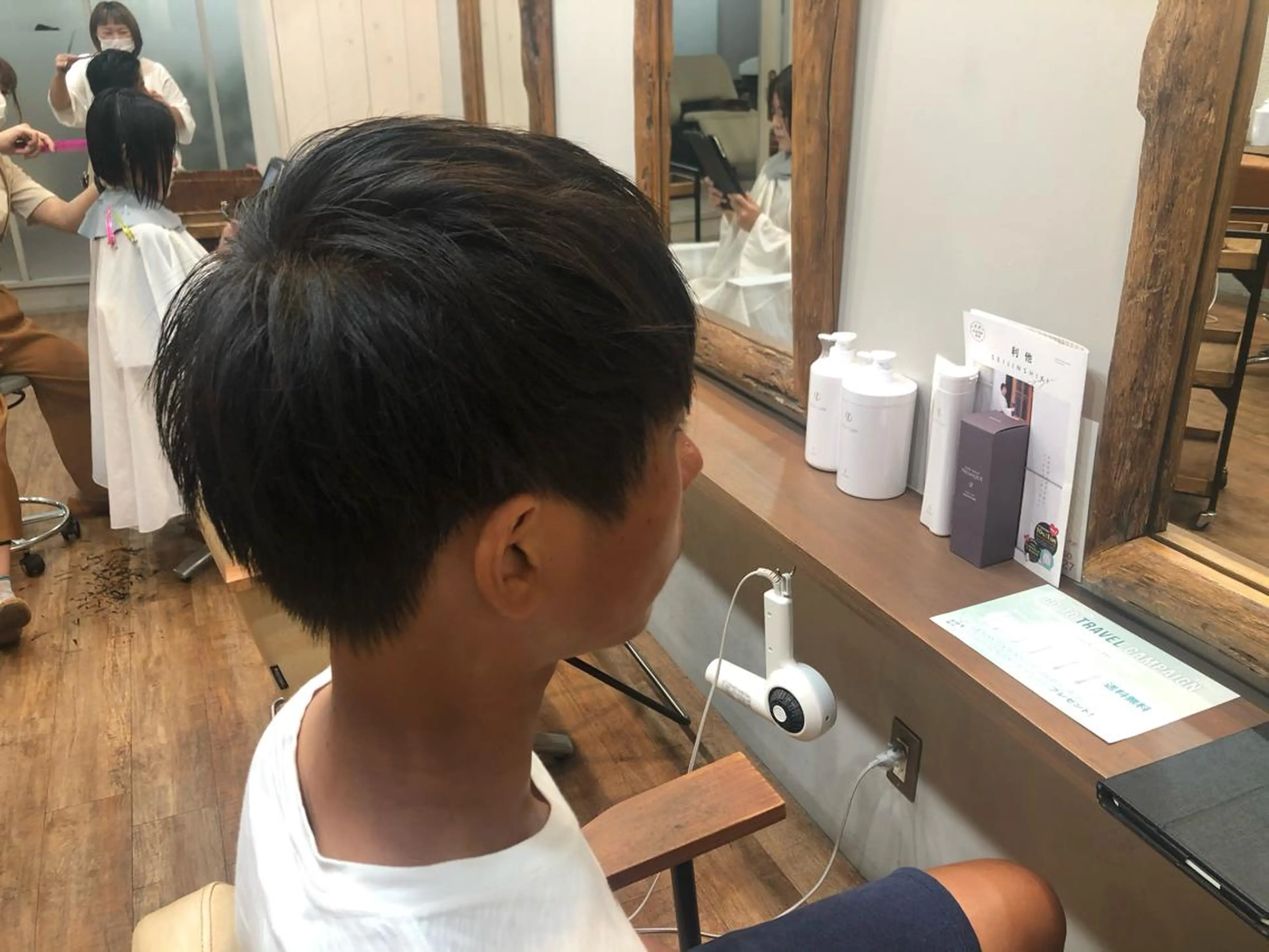 ショート メンズ カット みねぎし ふうかのヘアスタイル