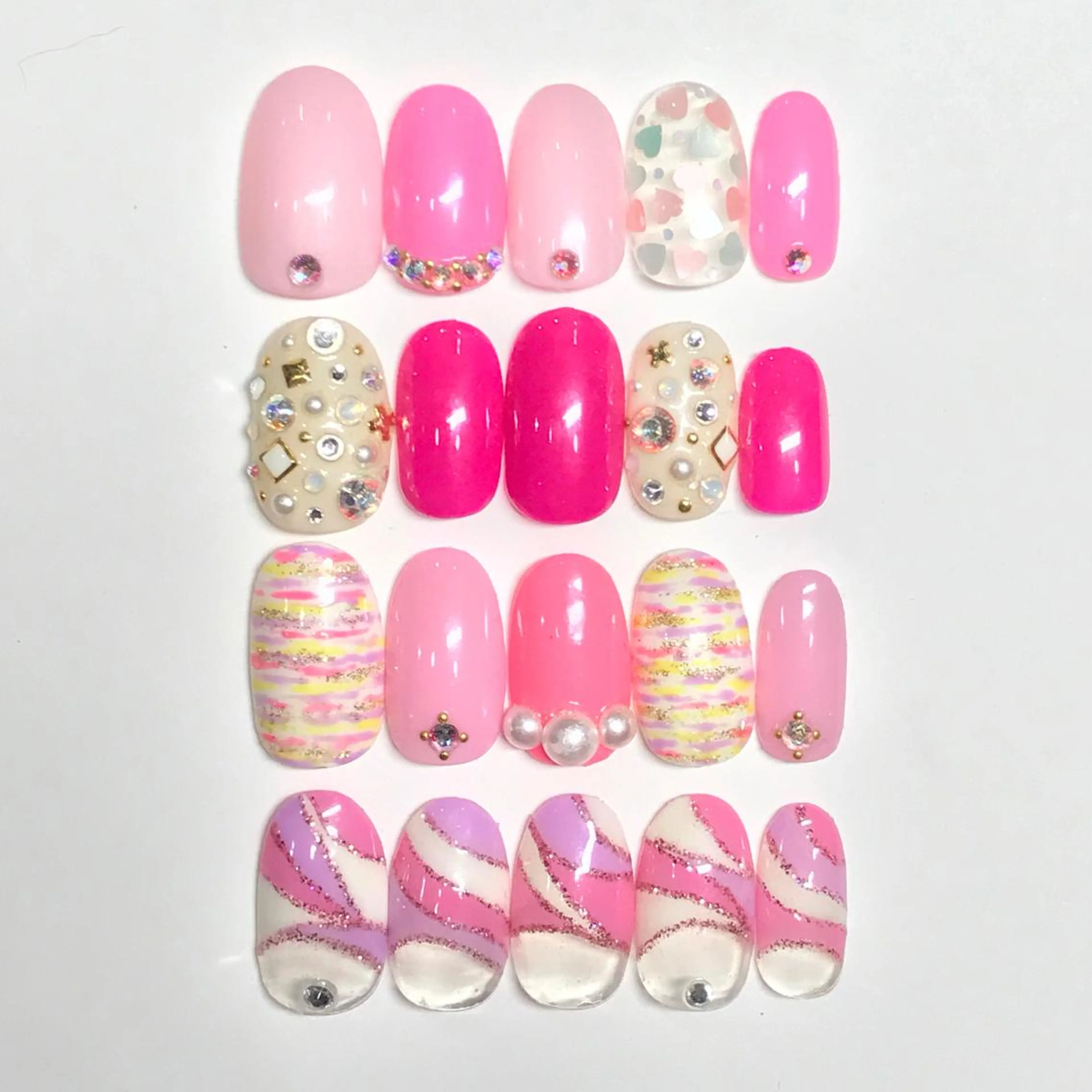 ネイル ピンク 渋谷ビュレネイル Kaoruのネイルデザイン