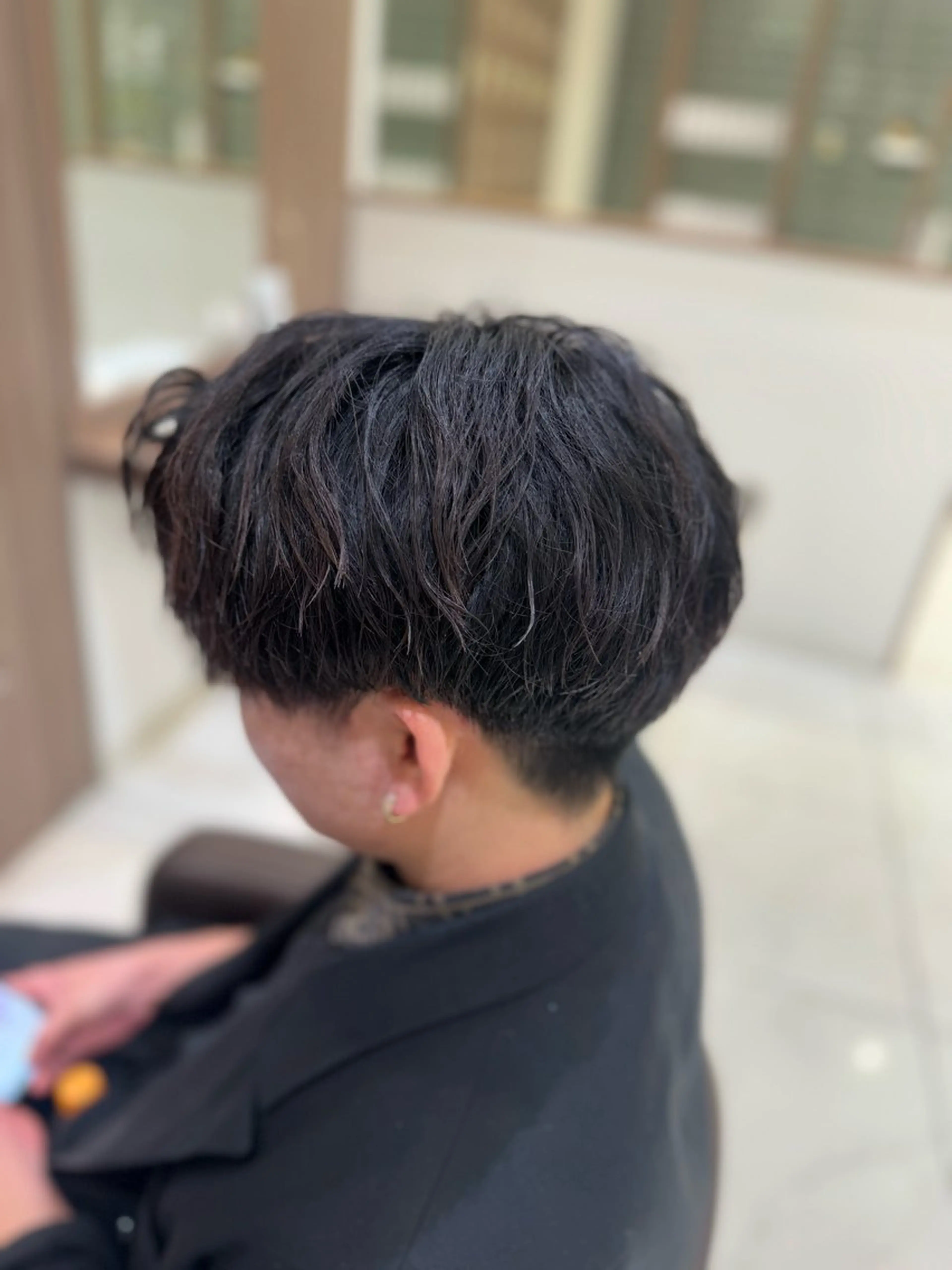 ショート メンズ 刈り上げ 🕯コバ/レイヤー/ 透明感/縮毛🕯のヘアスタイル