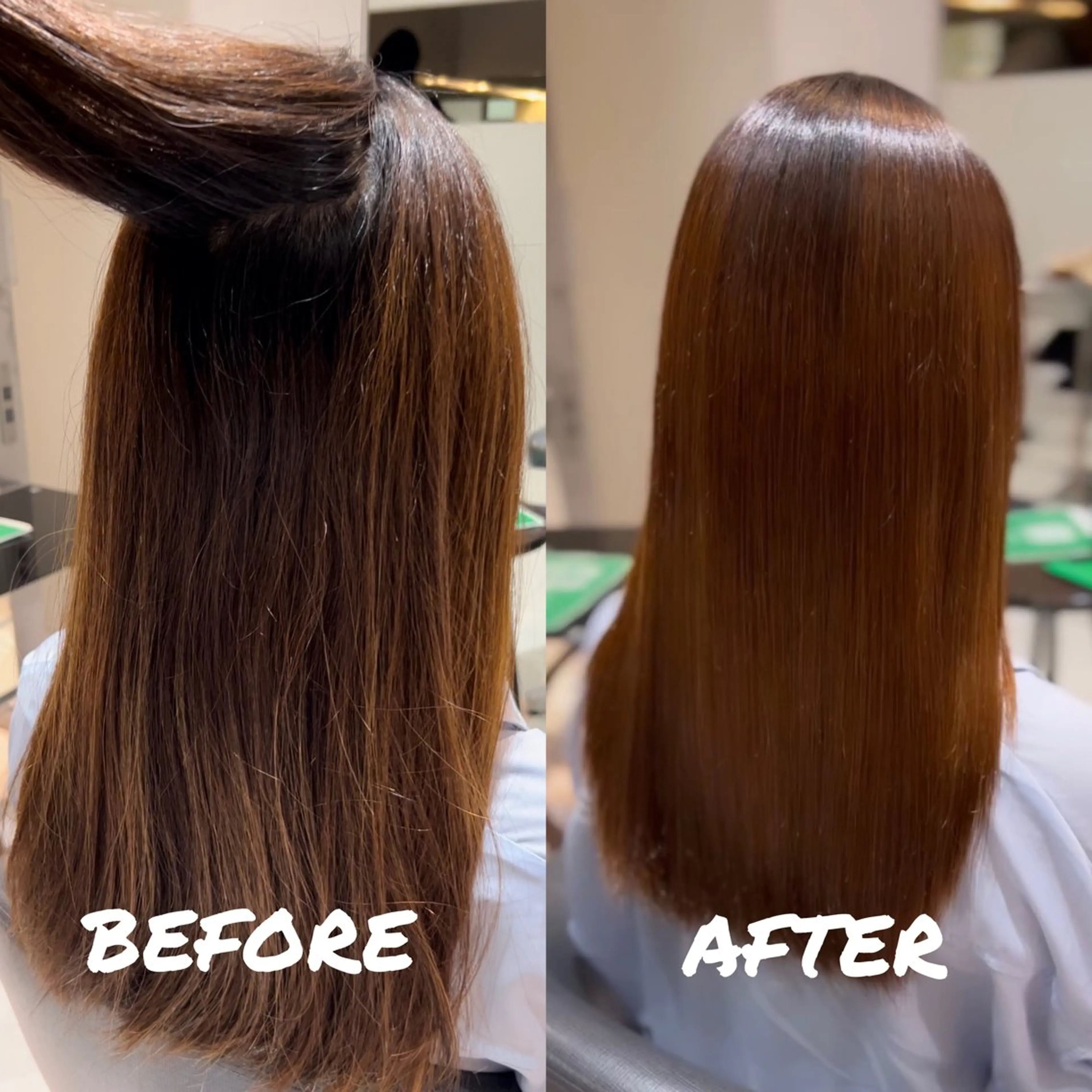 ミディアム パーマ 👑松山ストレート/ メンズヘア/龍仁👑のヘアスタイル