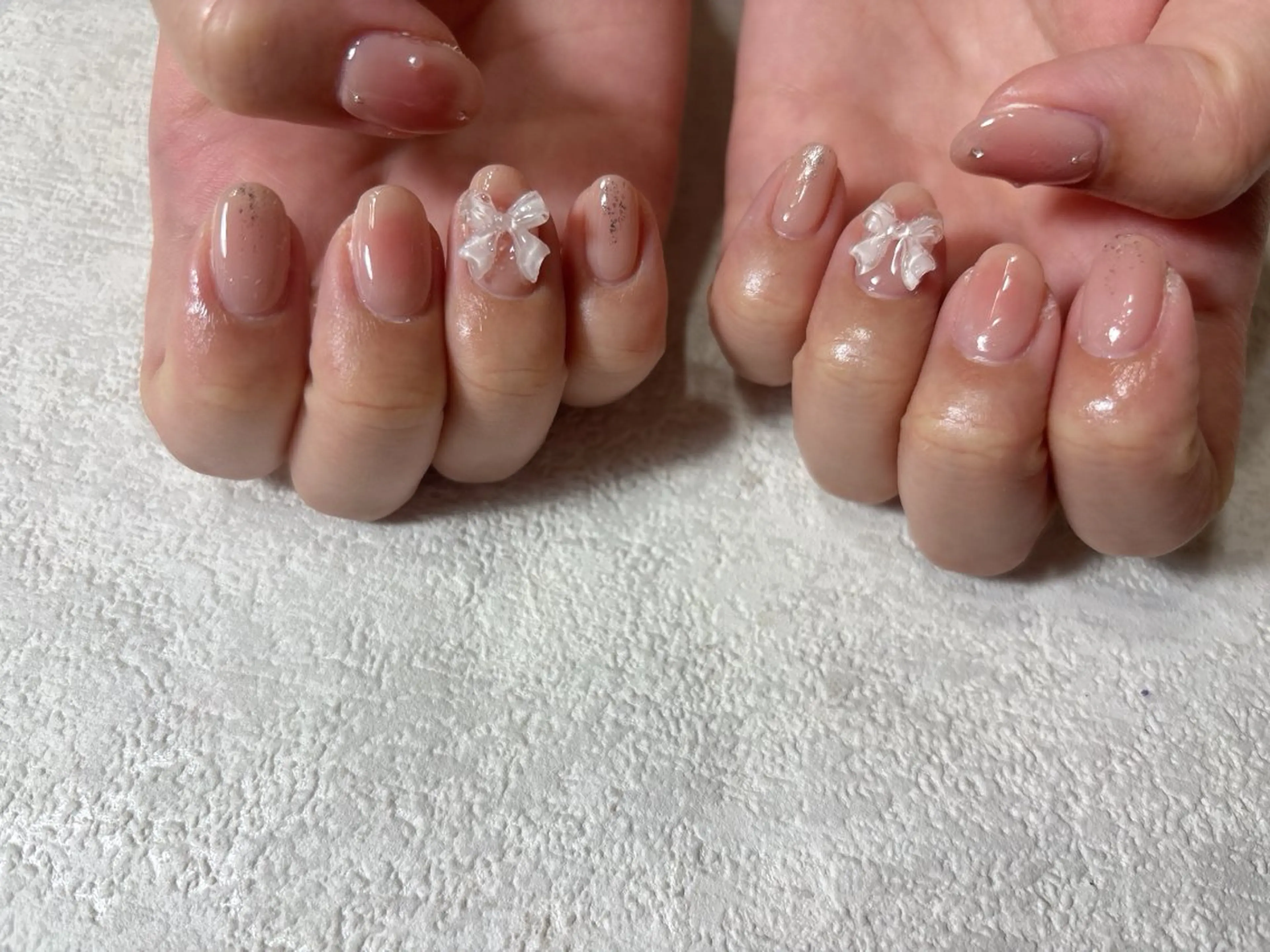 ネイル オーロラネイル チークネイル フットネイル フレンチネイル ジェルネイル kikinail 溝の口のネイルデザイン