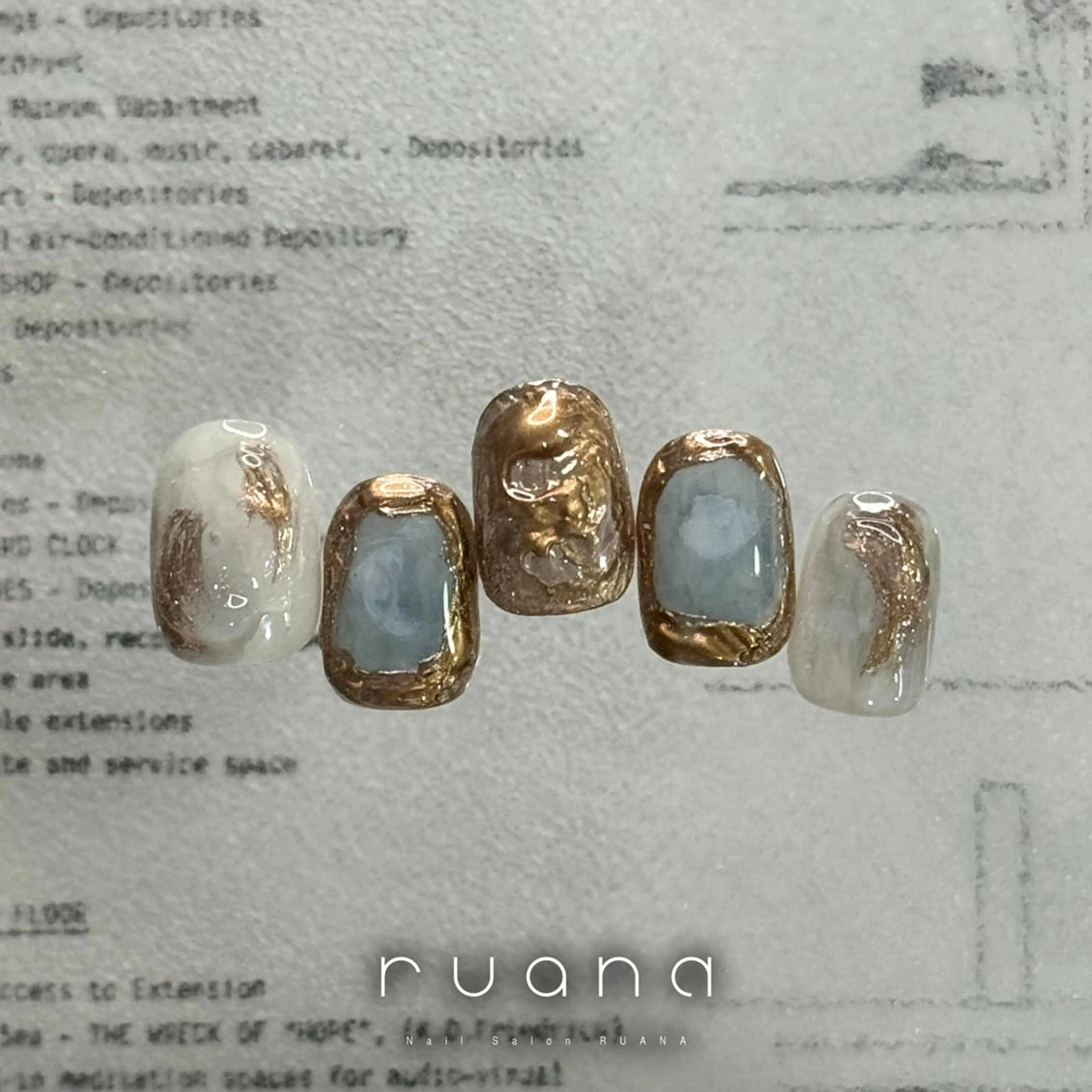 ネイル 阿武 美海のネイルデザイン