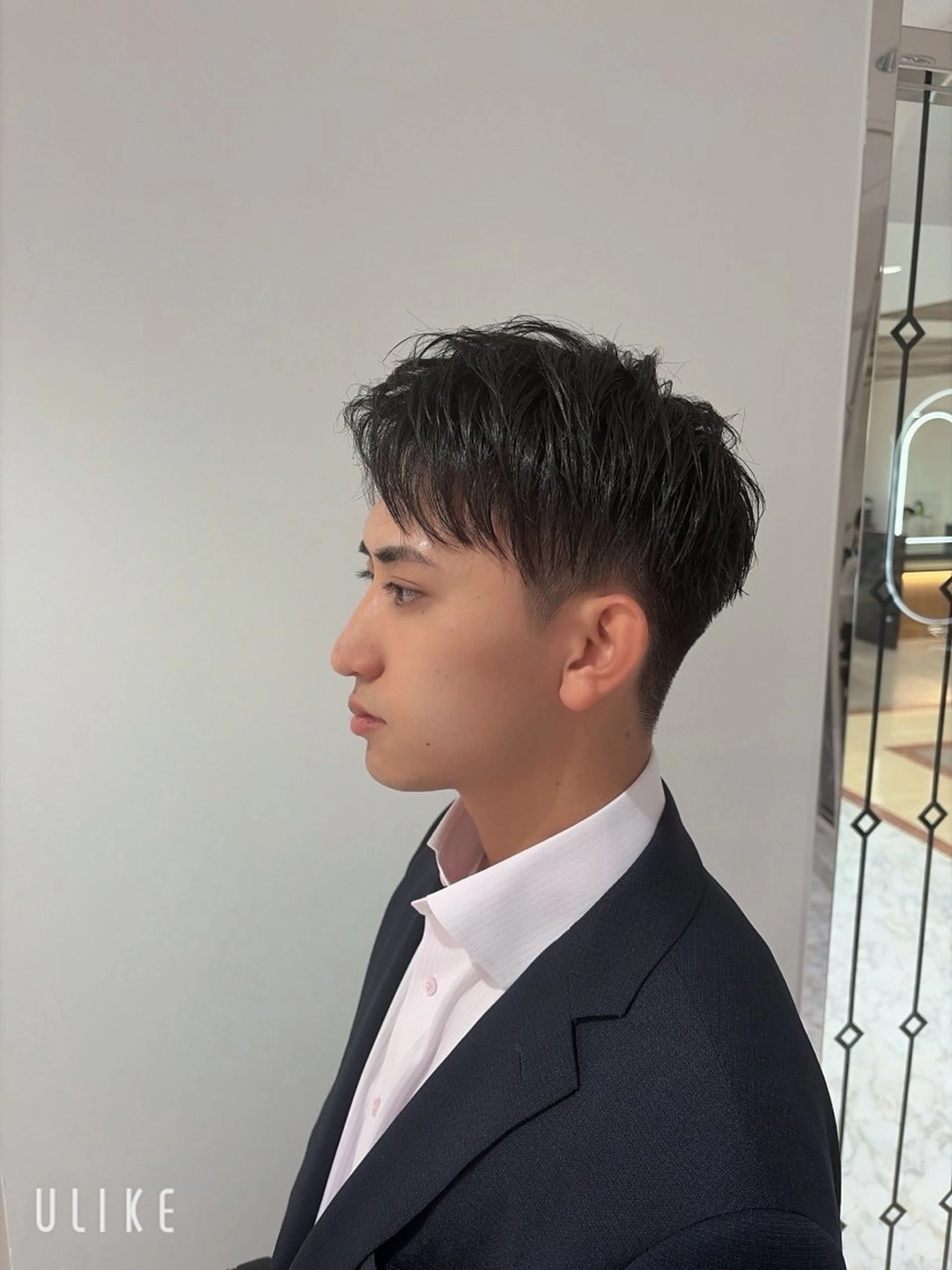 ショート パーマ ヘアアレンジ メンズ カット パーマ トリートメント ヘアセット 髪質改善/艶髪 /SARA💕のヘアスタイル