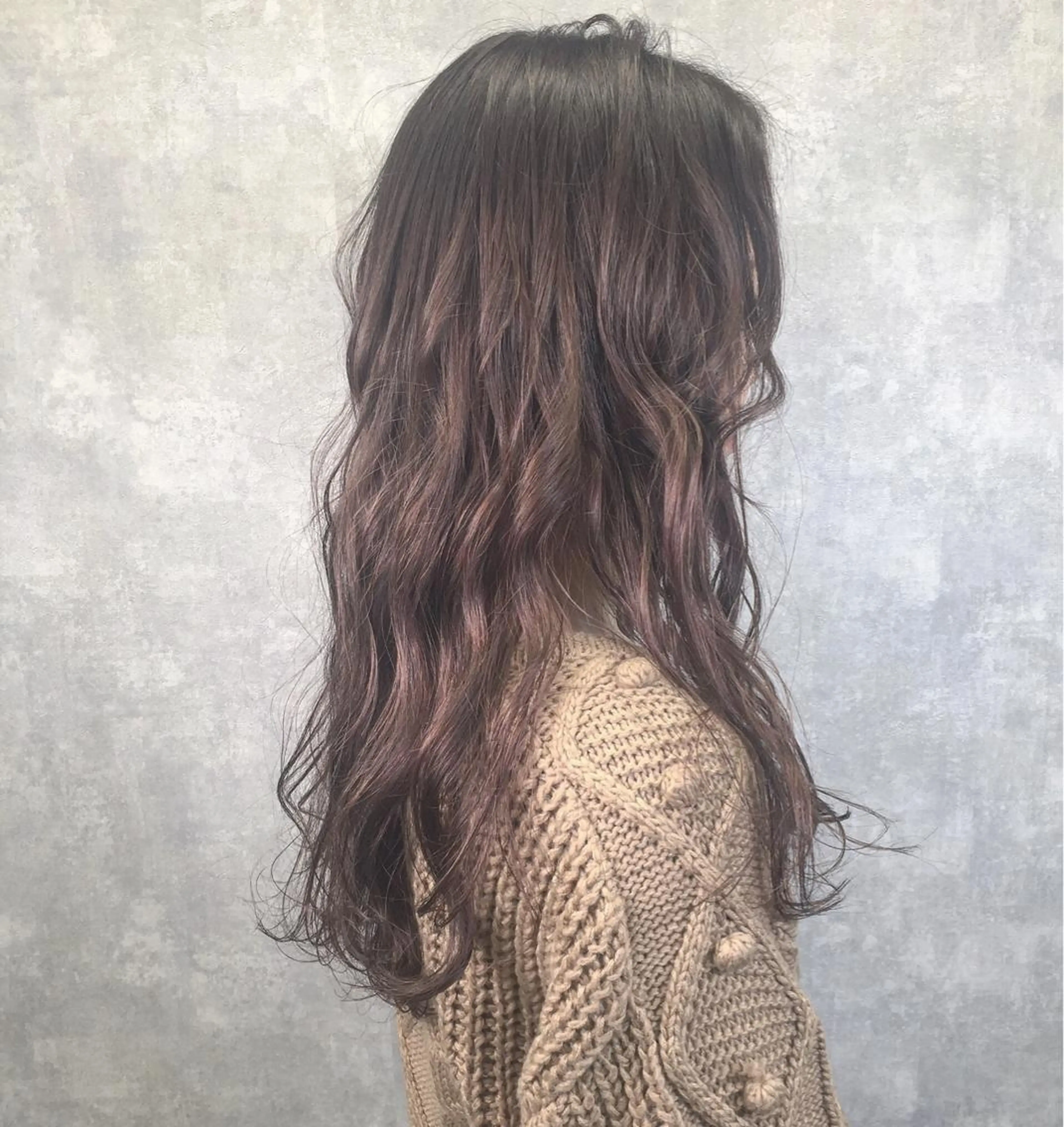 ロング カラー カット ヘアカラー 🔵暗髪　特化🔵 梅田・増田のヘアスタイル