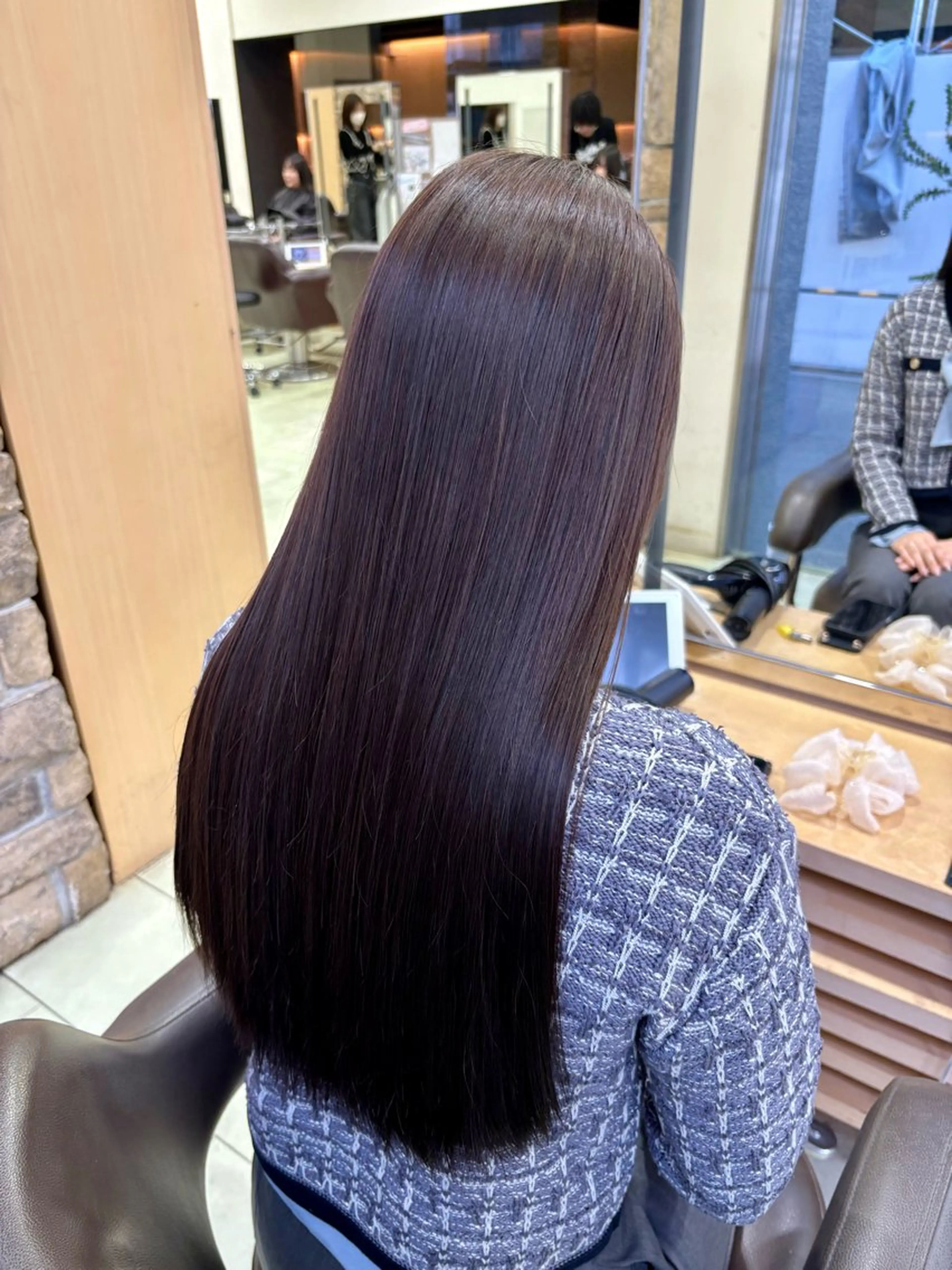 ロング カラー ヘアカラー airi🌺アレンジ /コーンロウ⛓️🖤のヘアスタイル