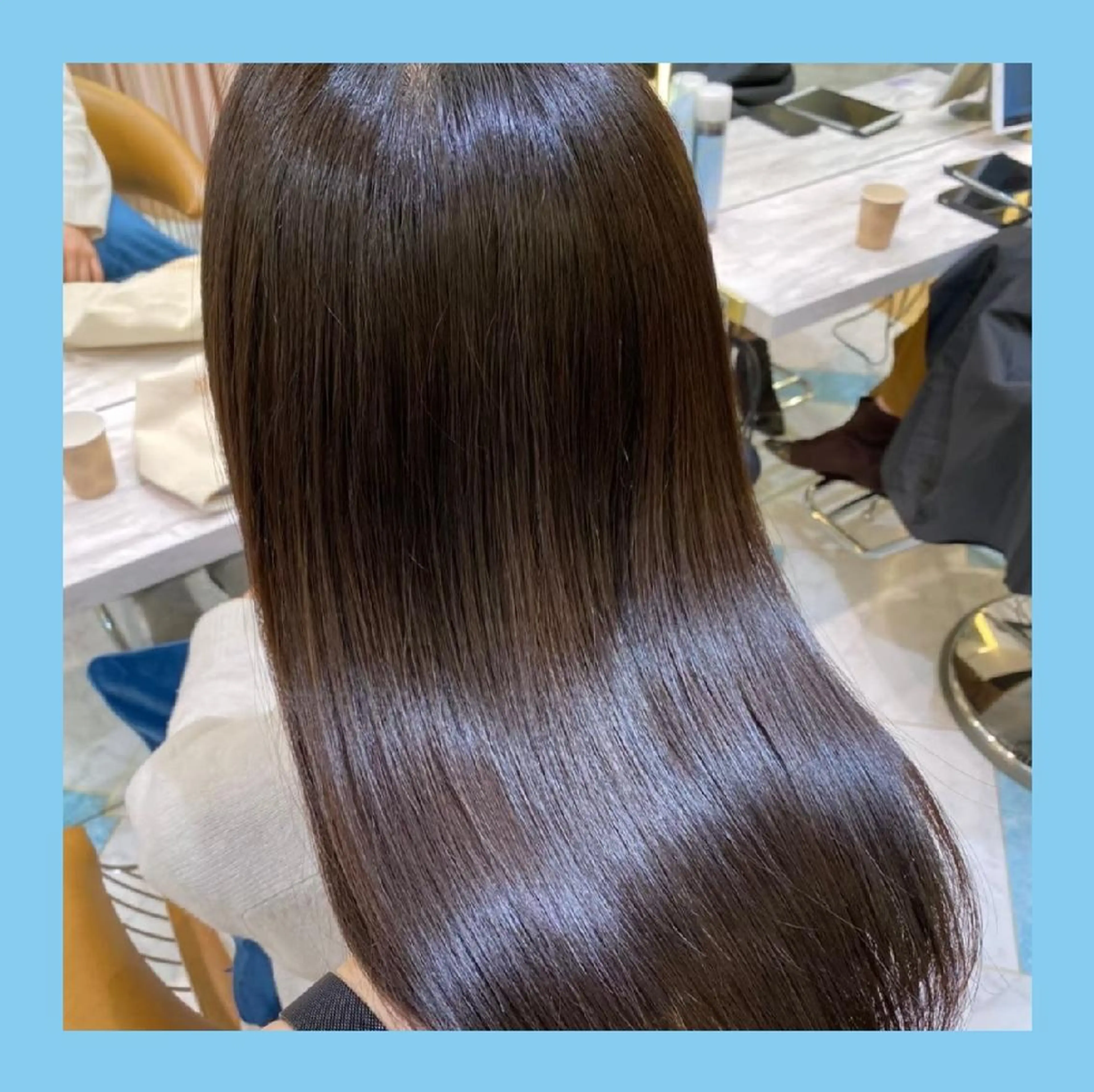 セミロング カラー カット ヘアカラー 縮毛矯正 トリートメント 🌹艶ボブの達人🌹 SYOHEIのヘアスタイル