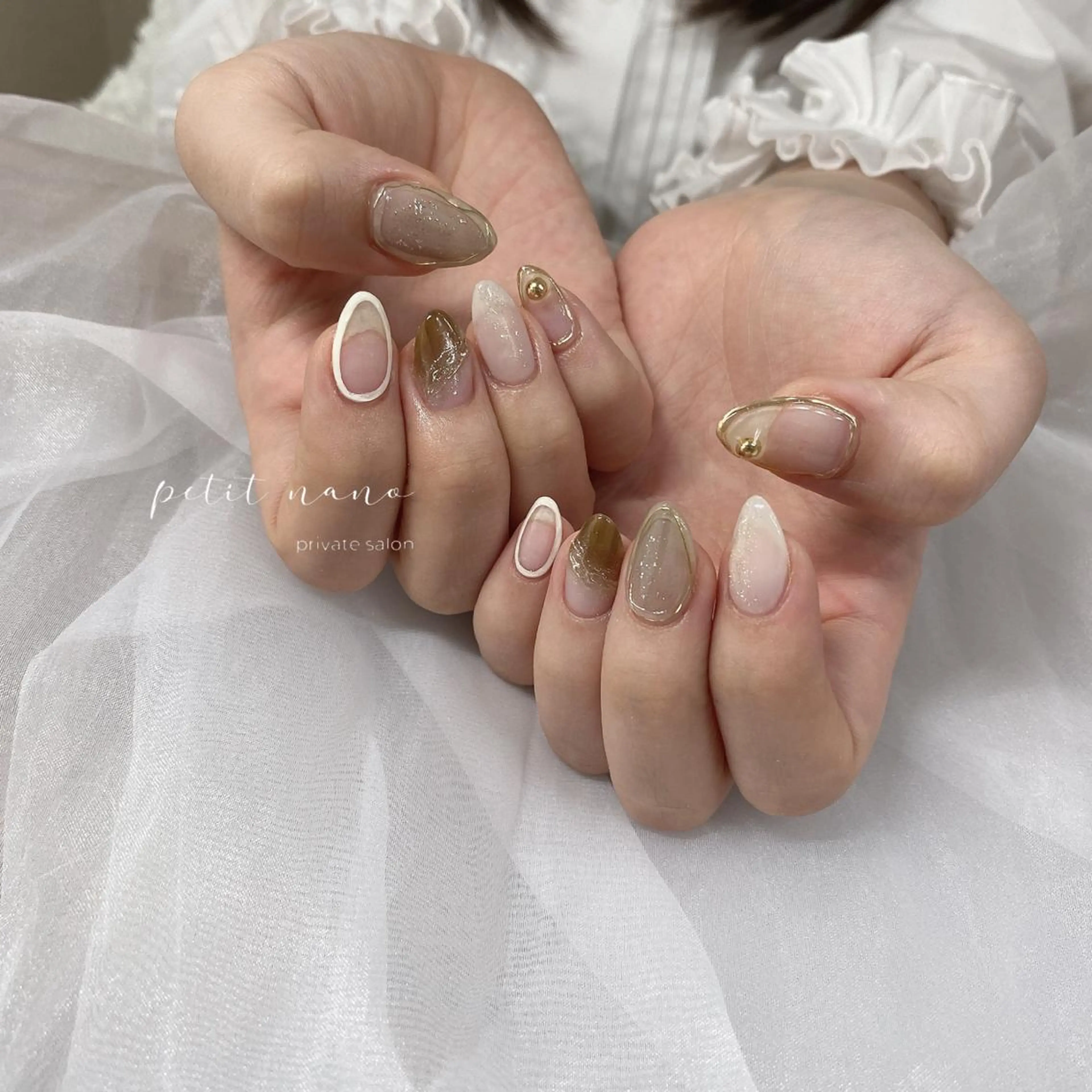 ネイル nail◯ petitnanoのネイルデザイン