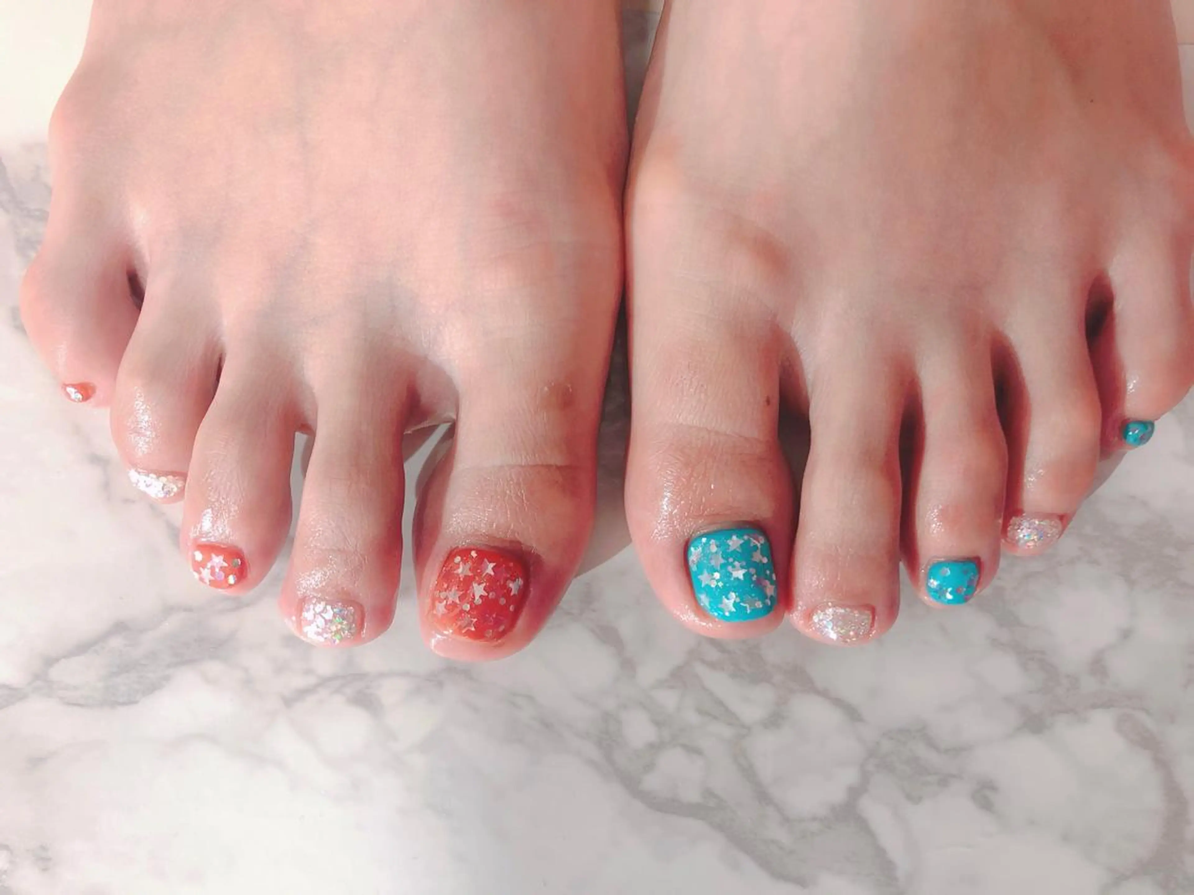 ネイル フットネイル 持ち込み Regaro i.sのネイルデザイン