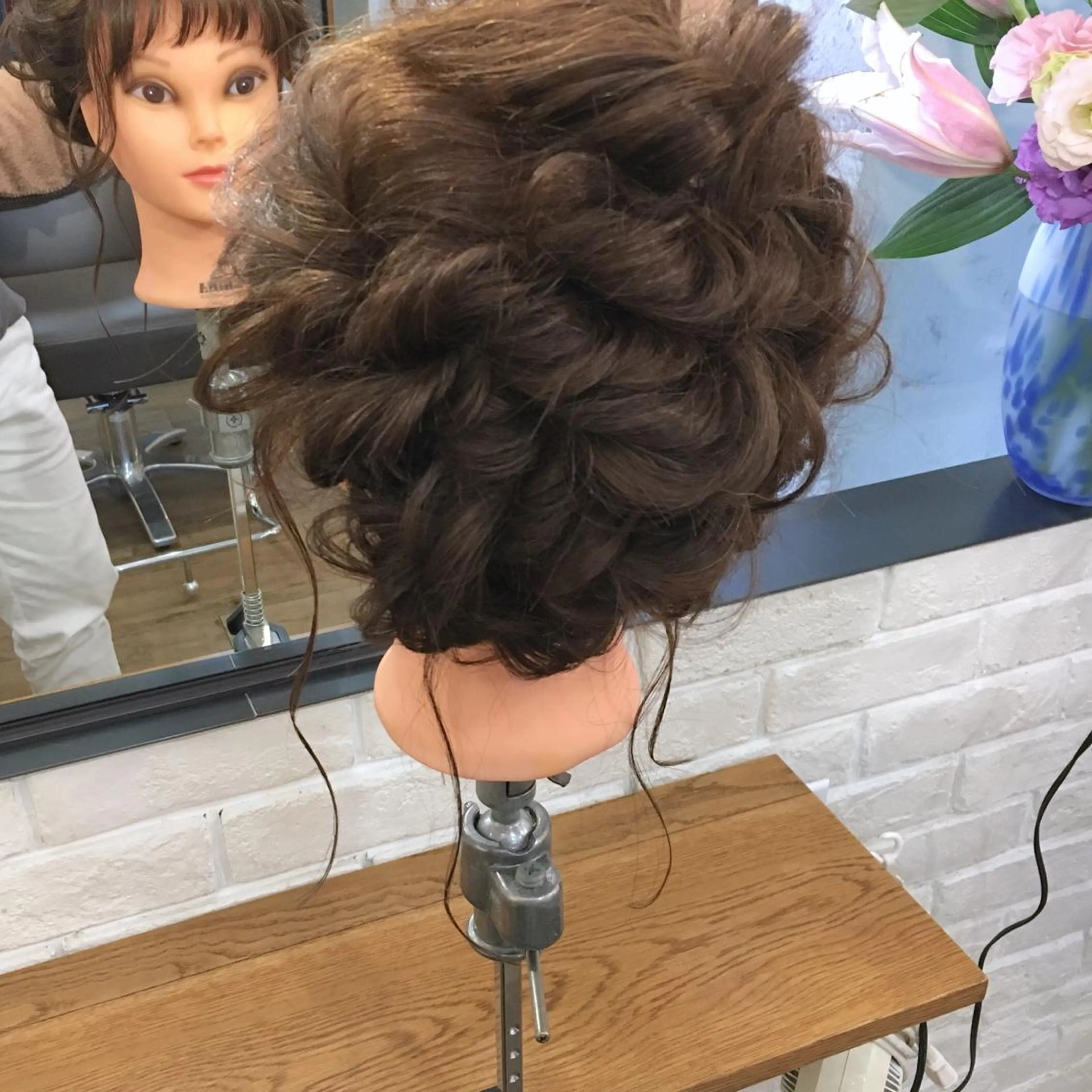 セミロング ヘアアレンジ 上川 美幸のヘアスタイル