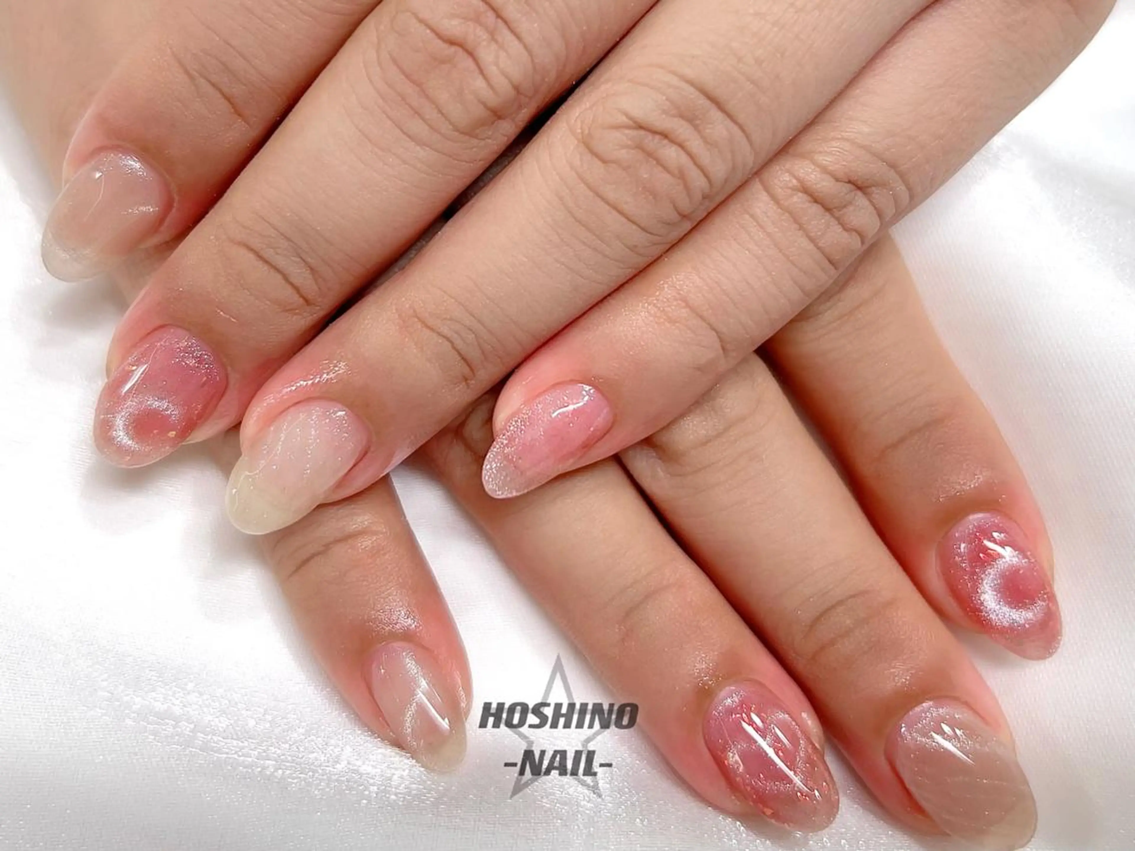 ネイル マグネットネイル ハンドネイル ★HOSHINO NAIL★新宿店のネイルデザイン