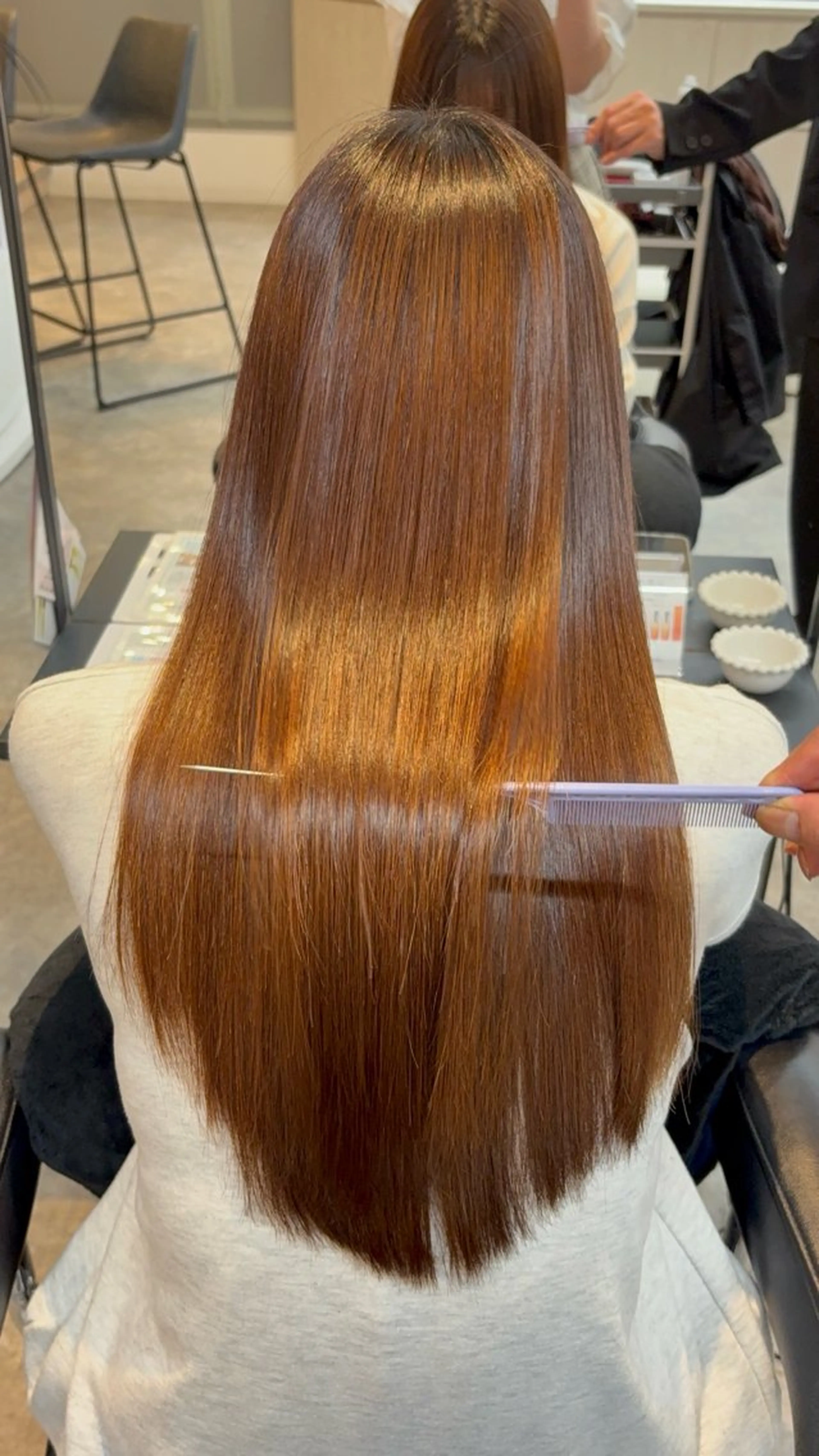 ロング 髪質改善 札幌艶髪/透明感 カラー🍓さつき🍓のヘアスタイル