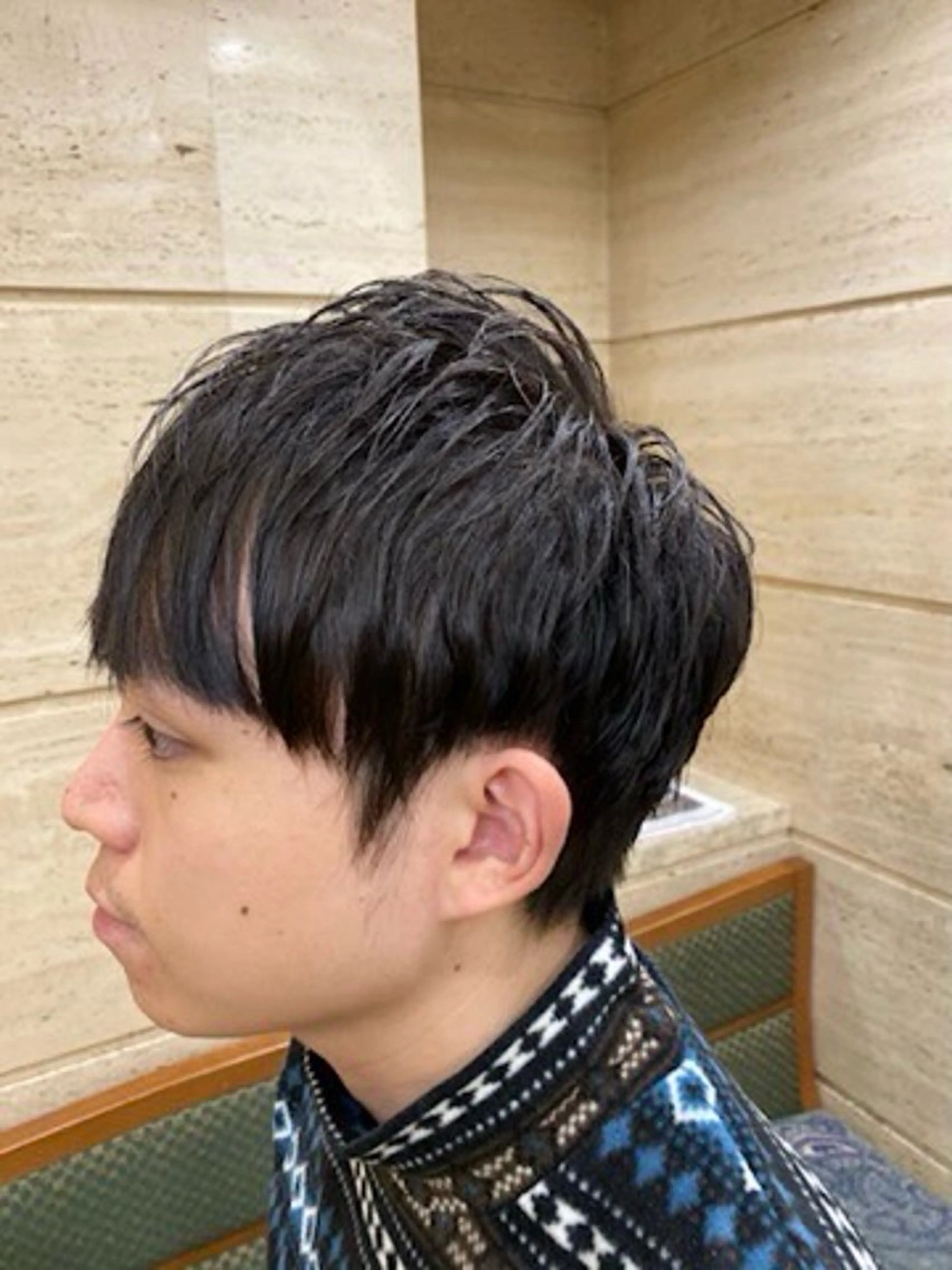 💈ミニモ限定価格　カット（マッシュ、スッキリ、刈り上げないスタイル）＋シャンプーの写真