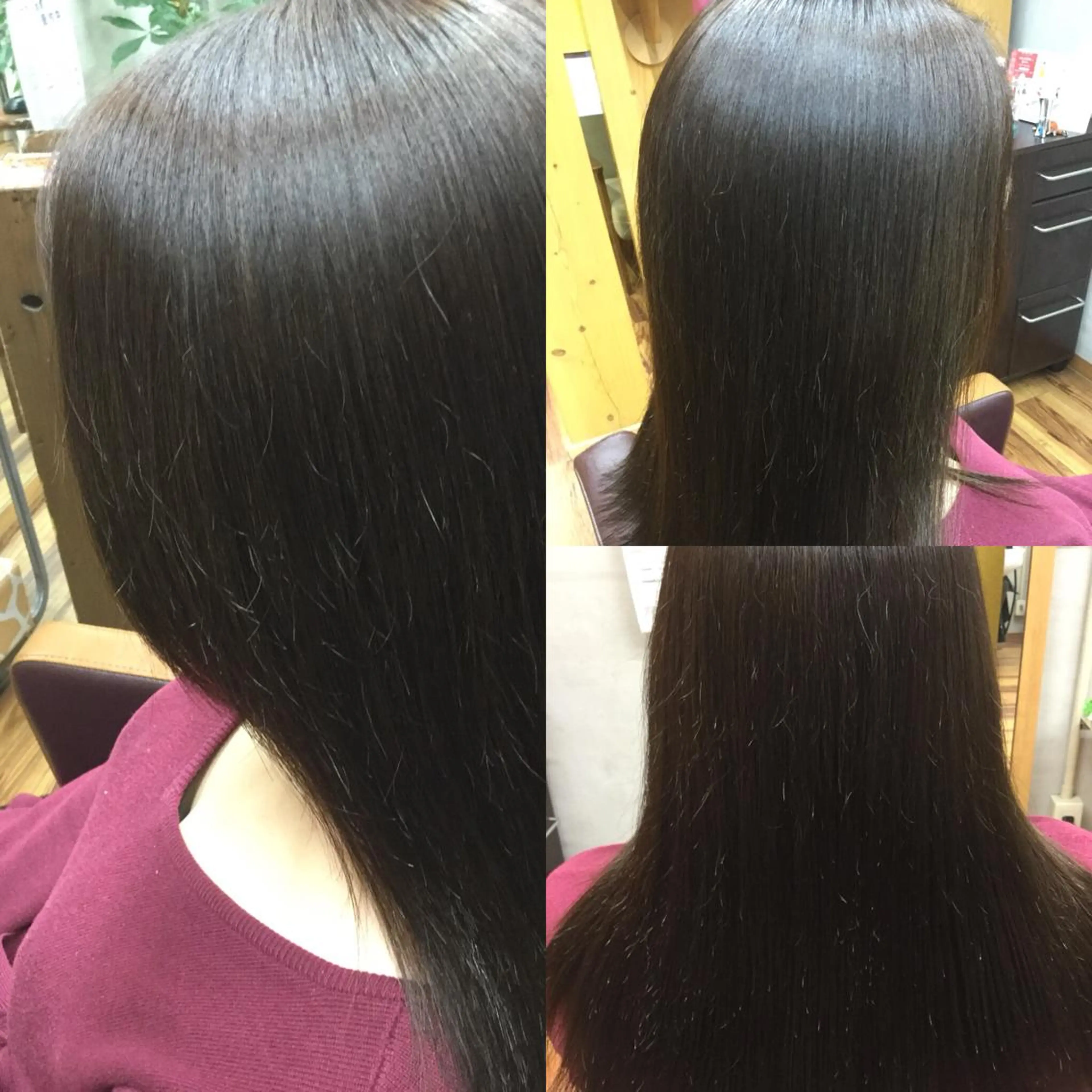 セミロング カラー イルミナカラー 後藤 健史のヘアスタイル