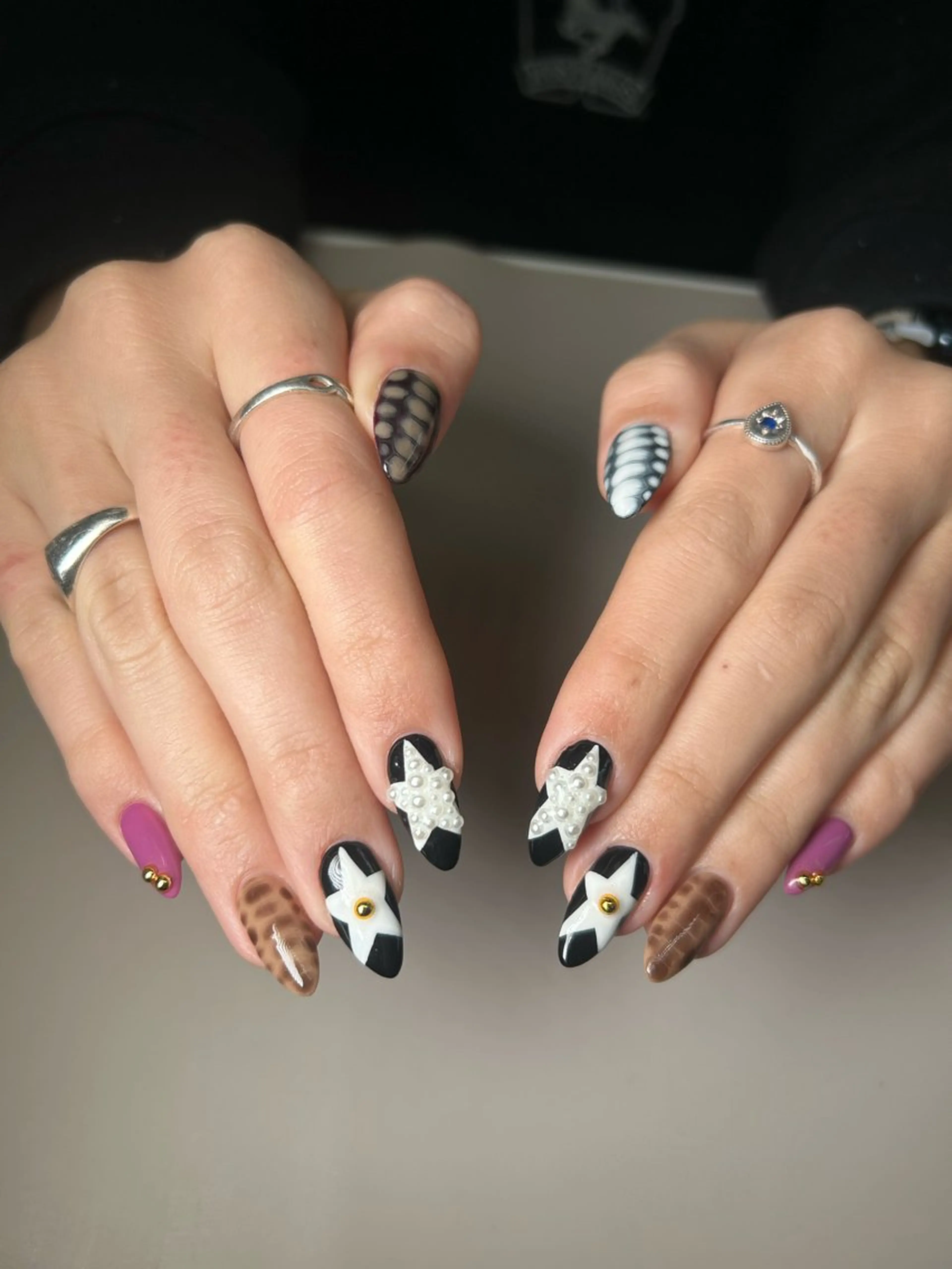 ハンドネイル　デザインコース🎀🎀の写真