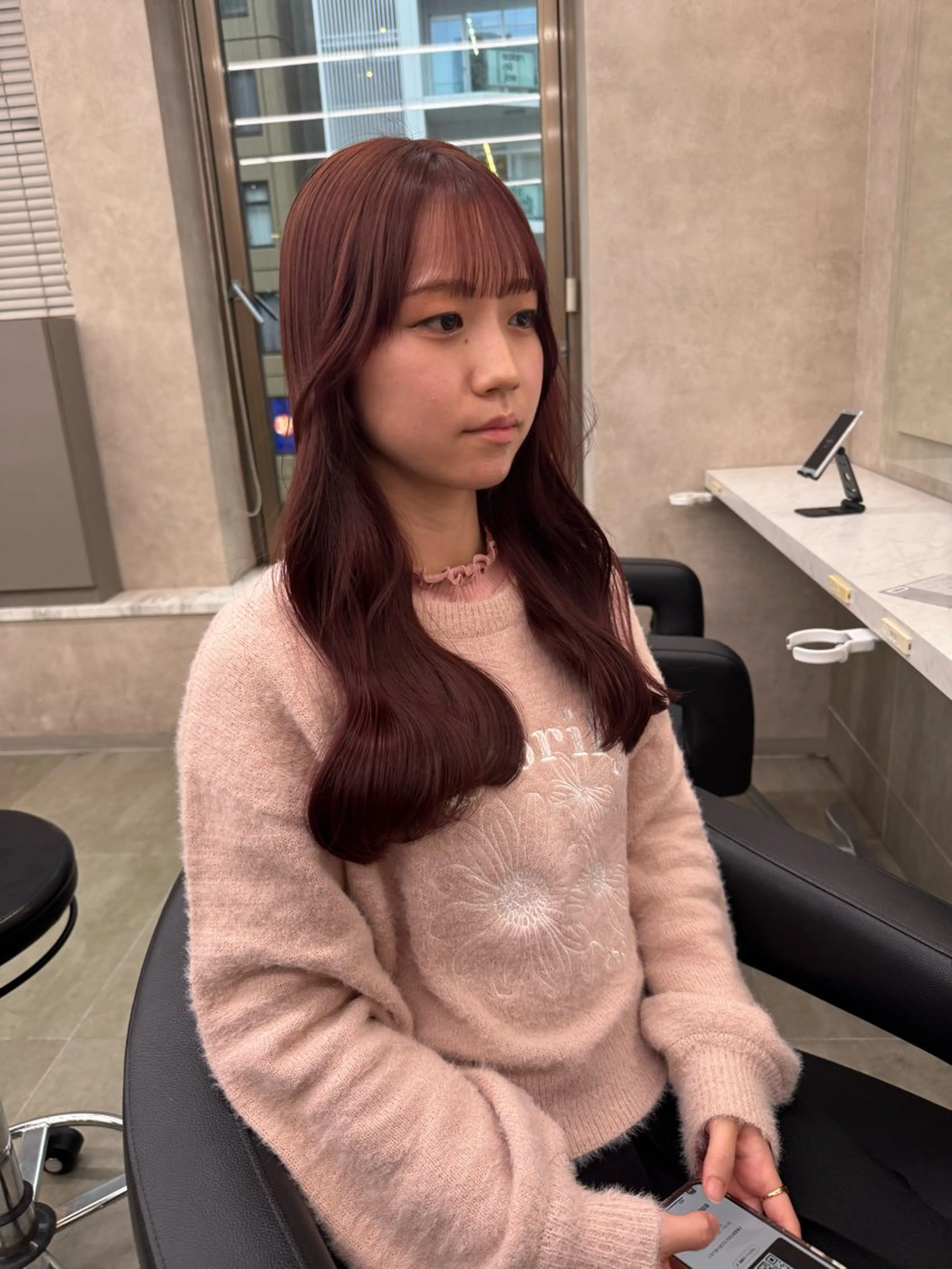 ロング カラー パーマ ヘアアレンジ メンズ キッズ 🩰トレンド垢抜け ヘアUNITED🩰のヘアスタイル