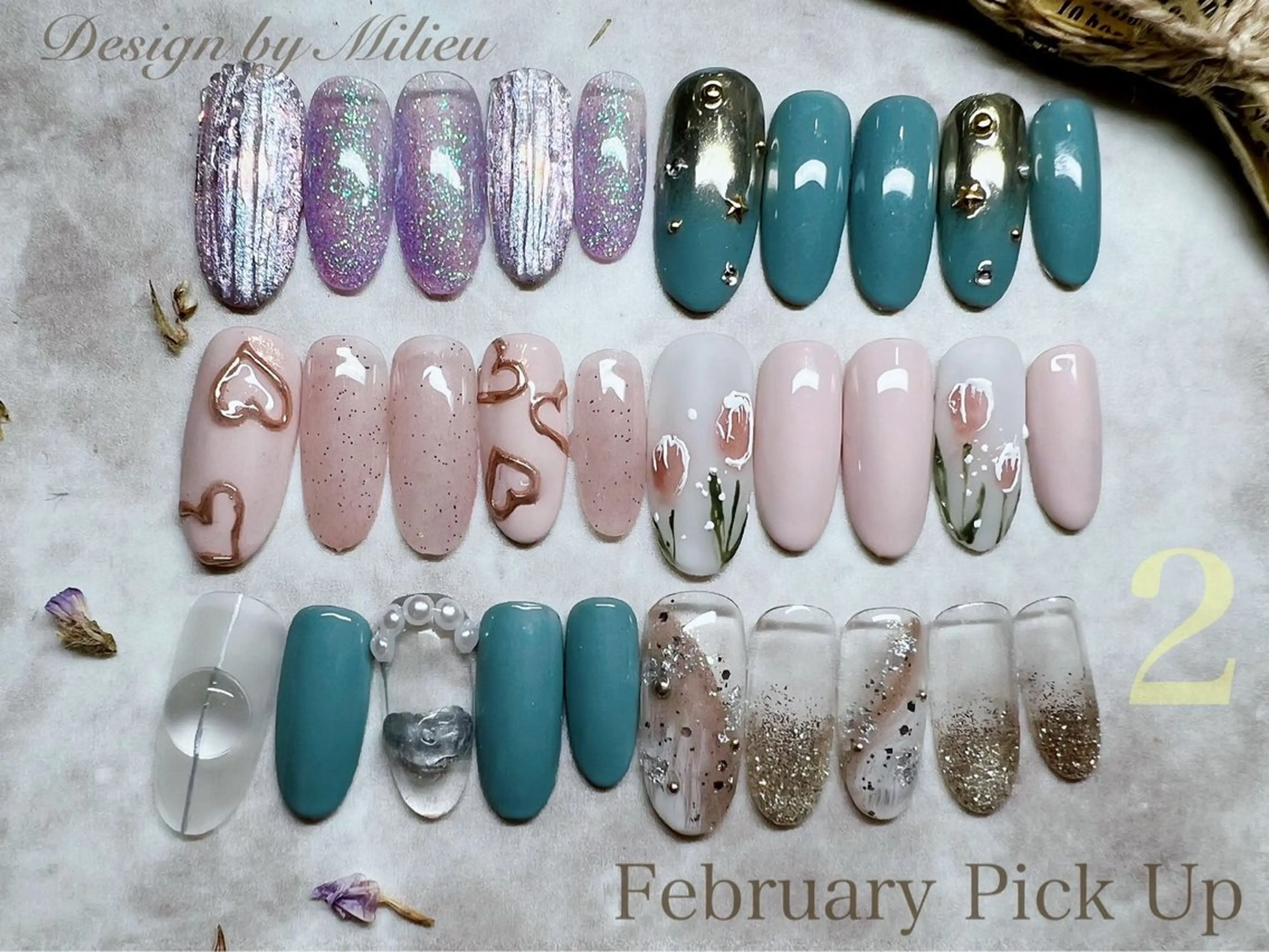 ネイル ハンドネイル 松永 稚奈のネイルデザイン