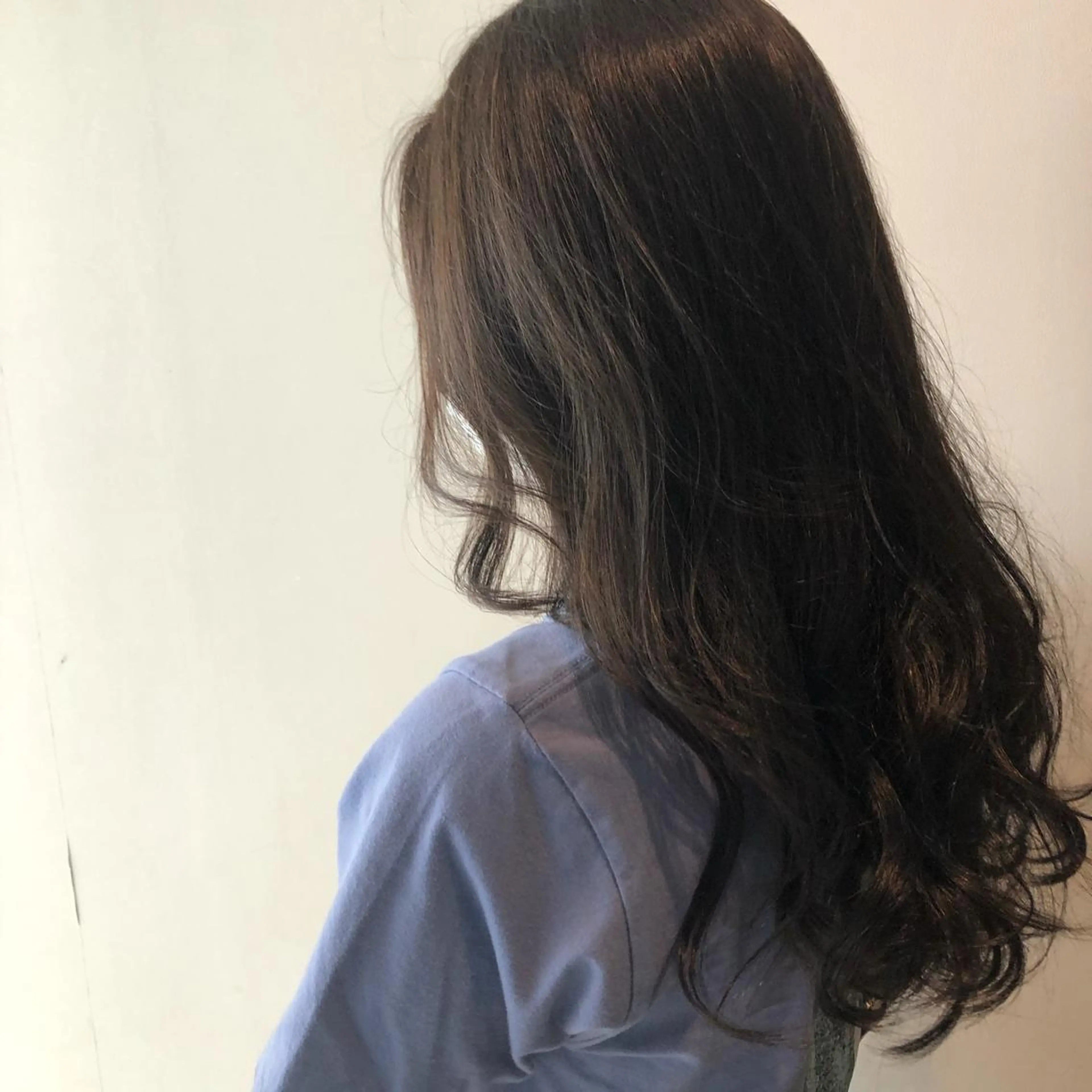 ロング カラー ストローク伊勢崎所属・小関 心海のヘアスタイル