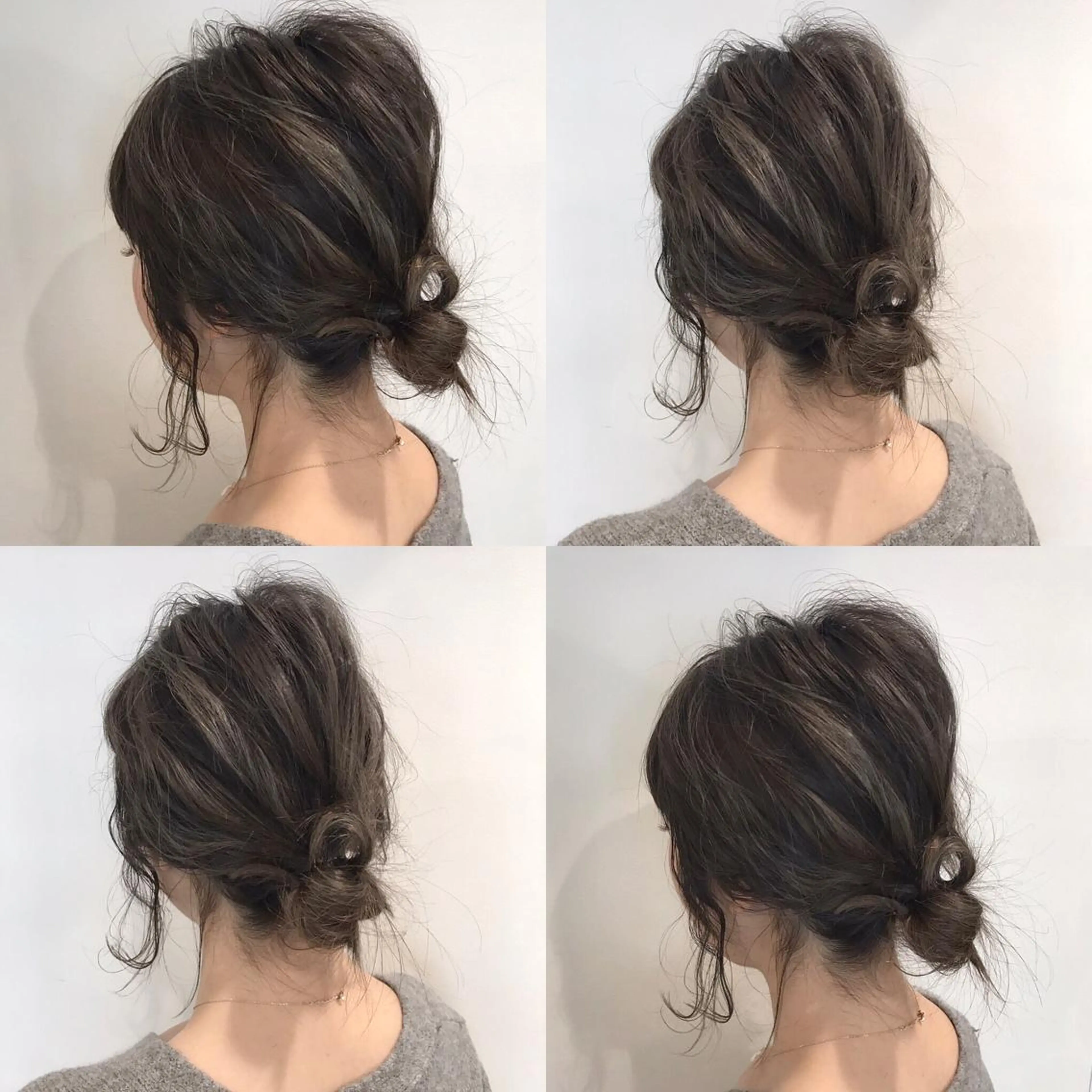 ショート カラー アッシュ ハイライトカラー イルミナカラー ハイライト AMI Hair  supply所属・髪質改善カラー 韓国風レイヤーのヘアスタイル