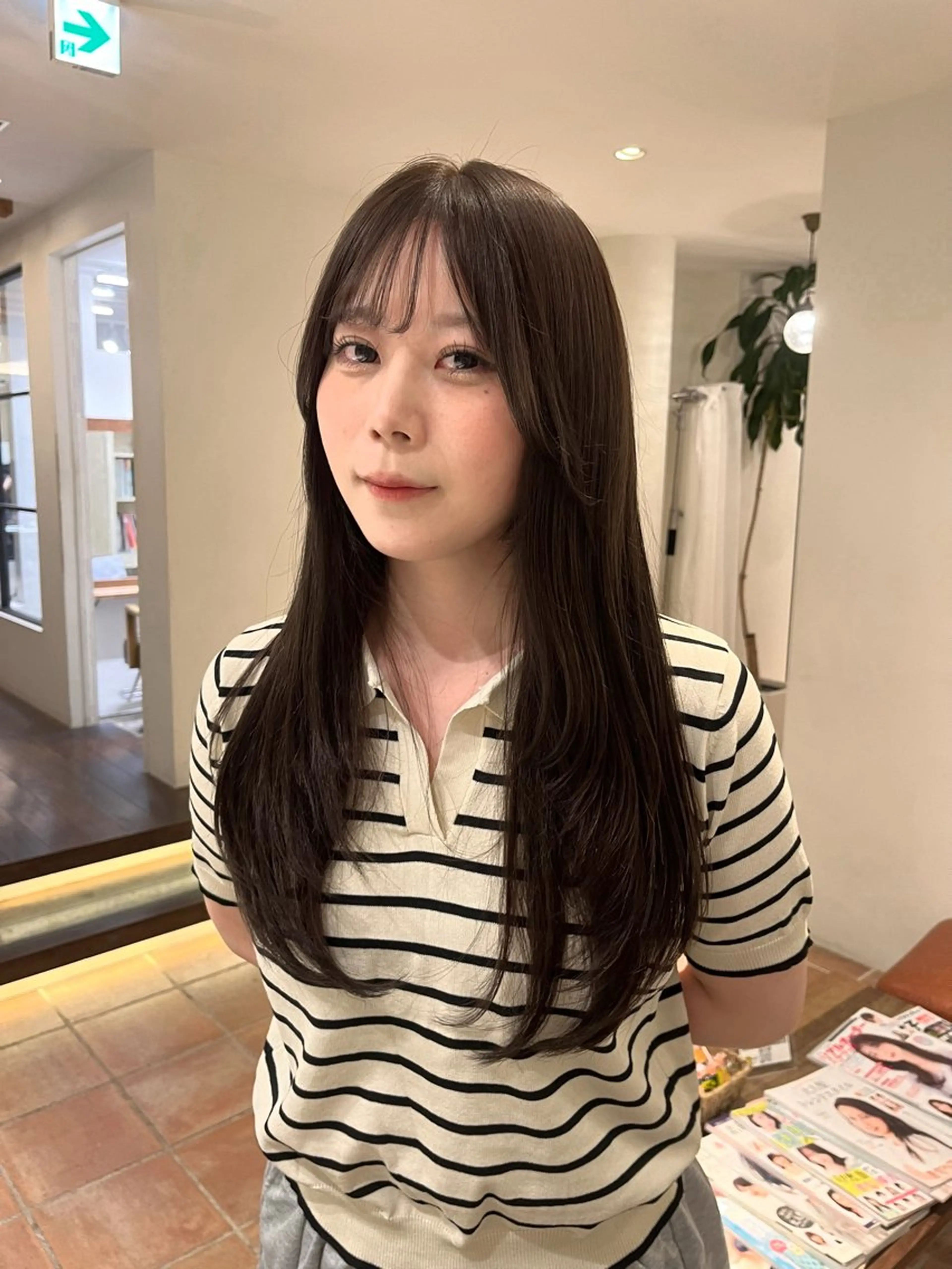 ロング カラー ベージュカラー ブラウンカラー ブラウンベージュ ヘアカラー トリートメント るな/暖色、 ベージュカラー🎀のヘアスタイル