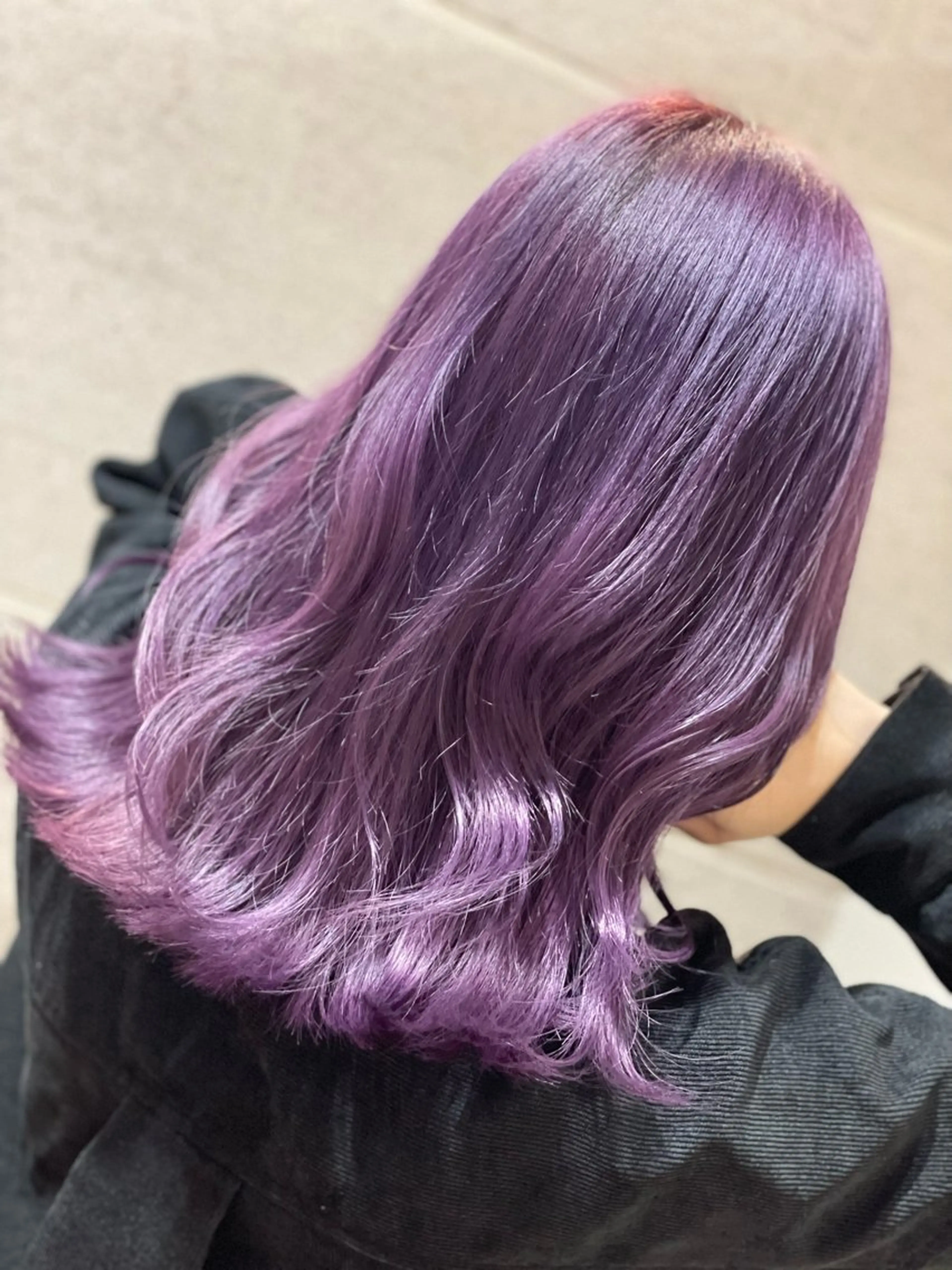 【✨透け感バツグン✨】ブリーチカラー & トリートメントの写真