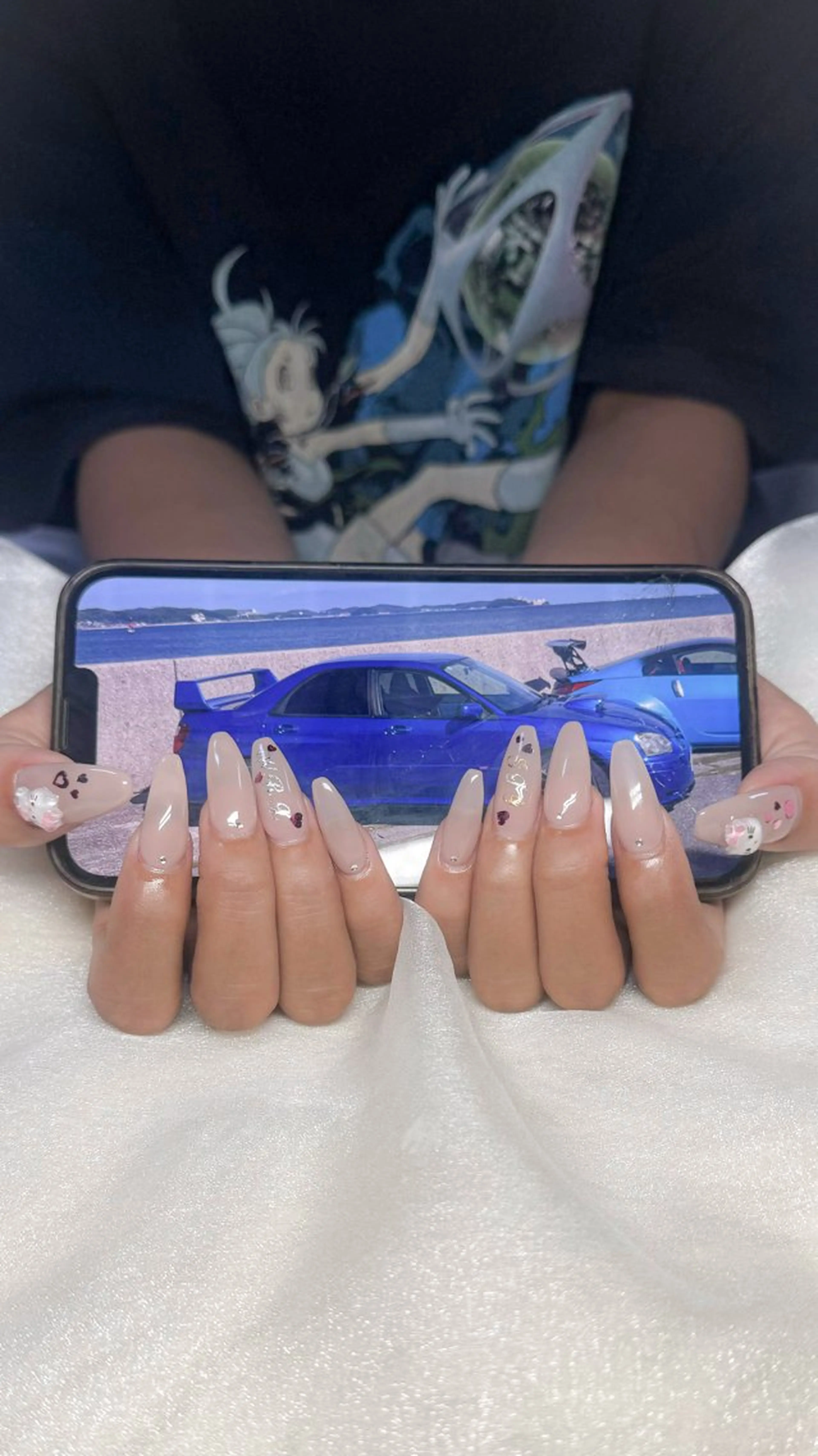 ネイル ハート ピンク Mネイルbranch所属・Mネイル伏見 【TORINO】のネイルデザイン