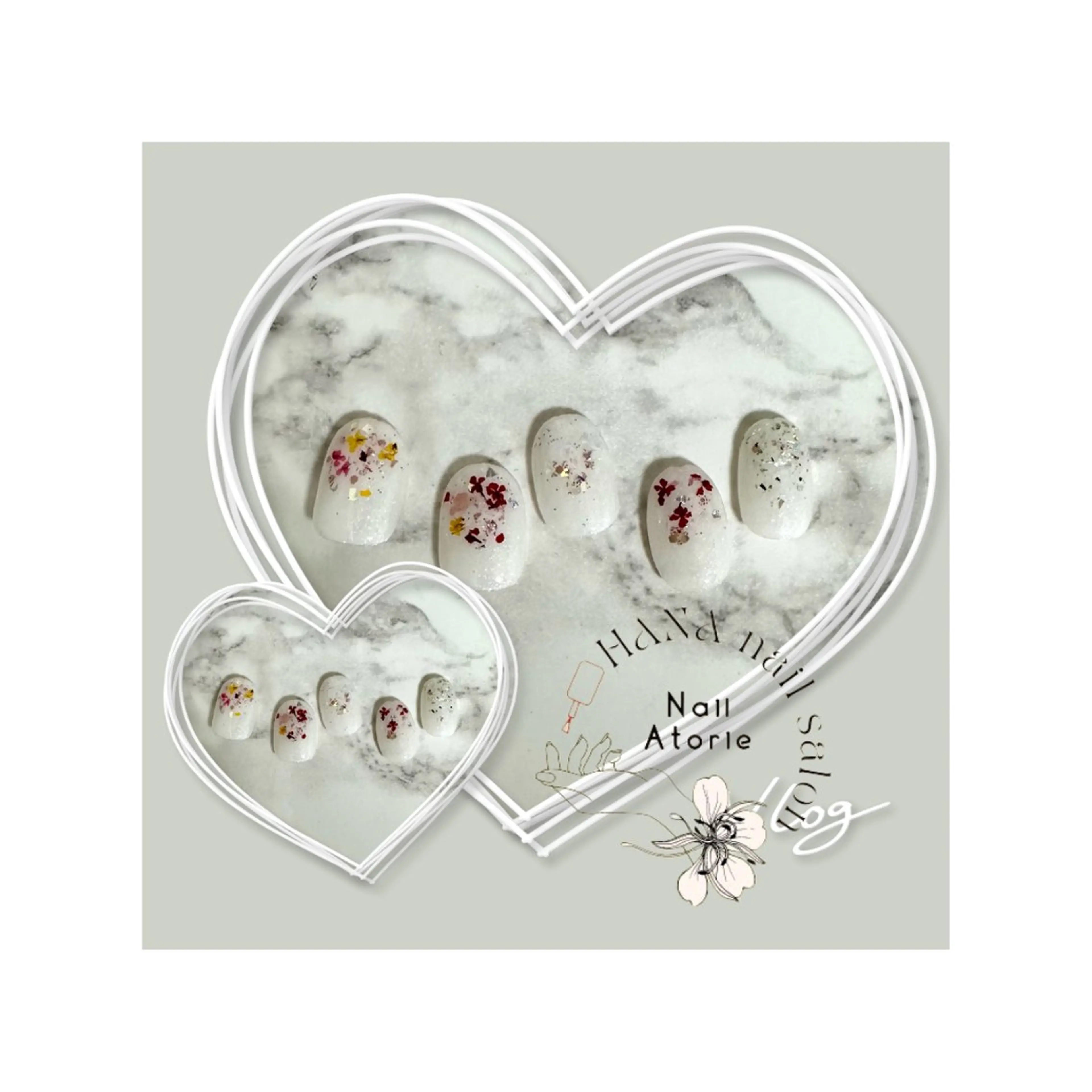 ネイル 春ネイル HaNA 　nail salonのネイルデザイン