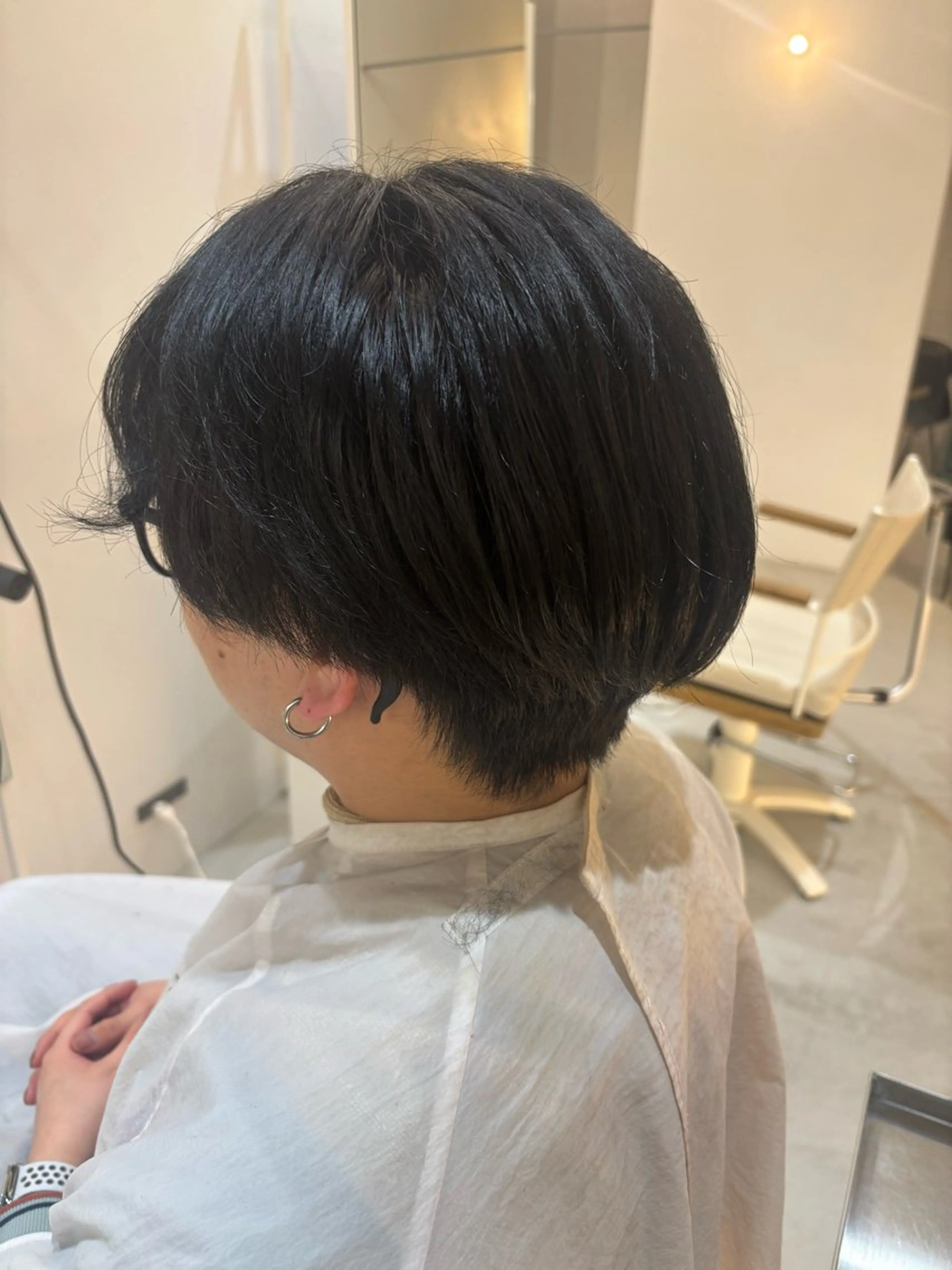 カラー グレージュ 艶髪/ハイトーン/ 透明感/maayaのヘアスタイル