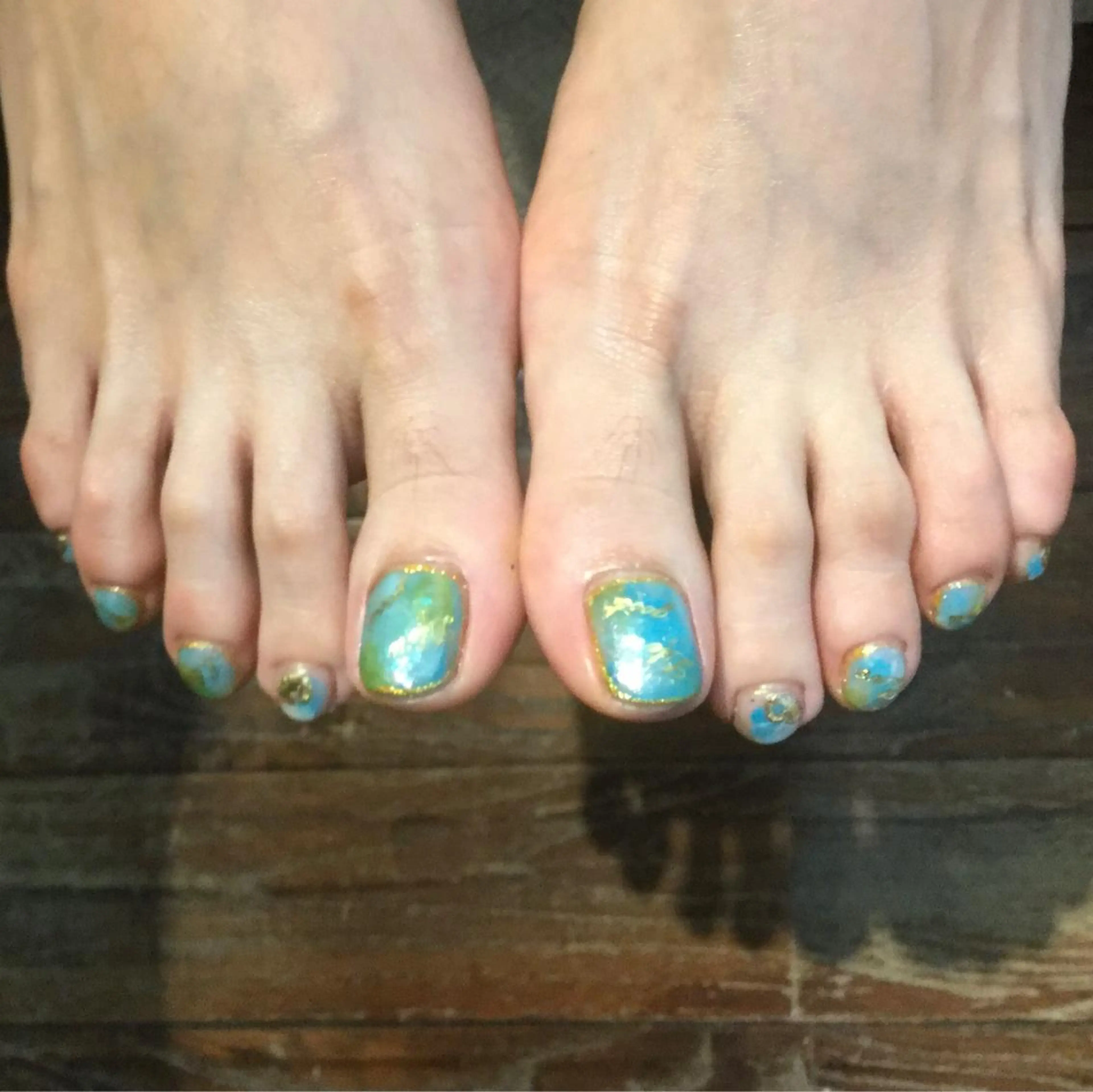 ネイル フットネイル & nudge nail所属・&nudgenail 本多のネイルデザイン