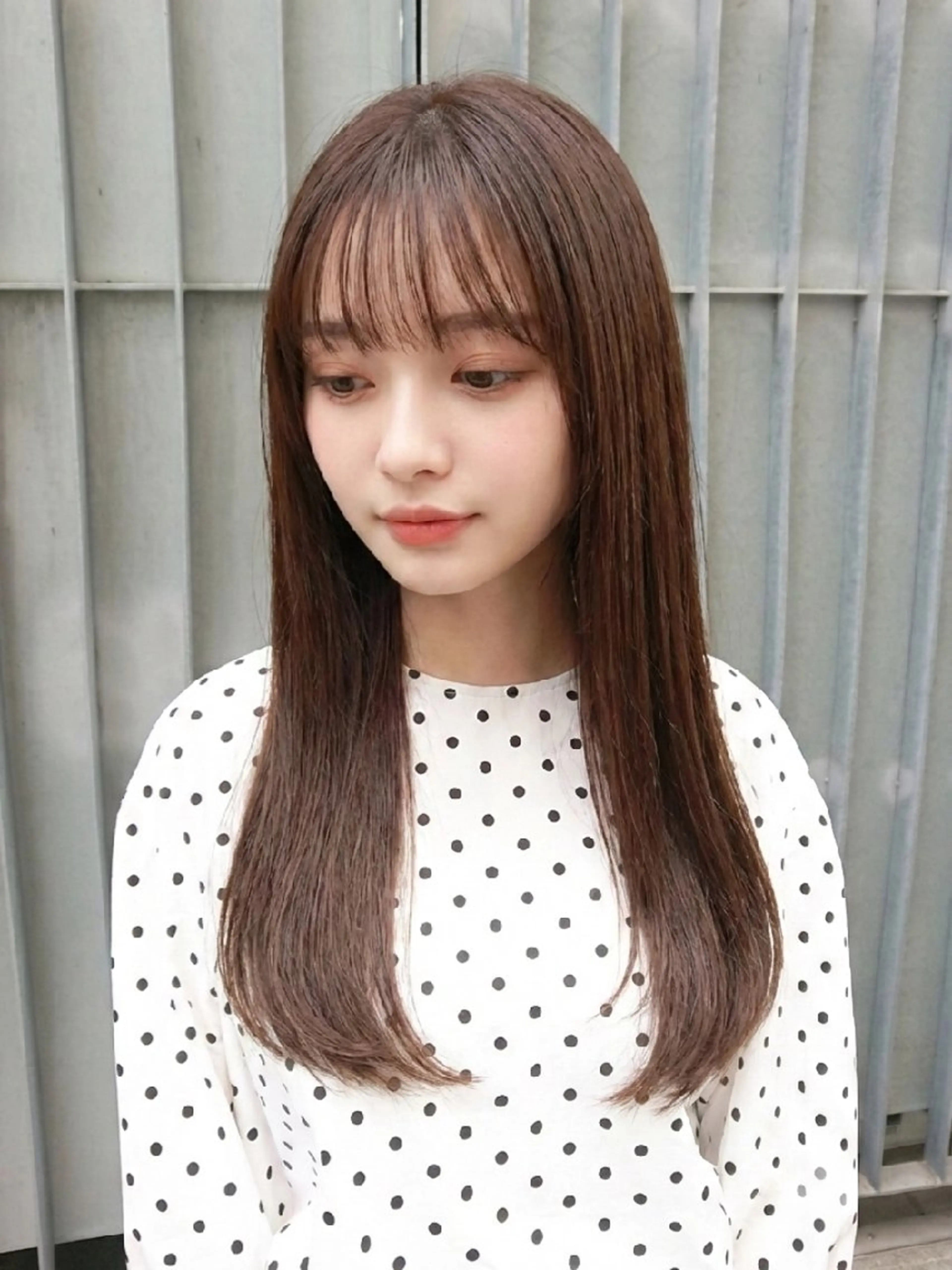 ロング カット ヘアカラー トリートメント 原田 祥彰のヘアスタイル