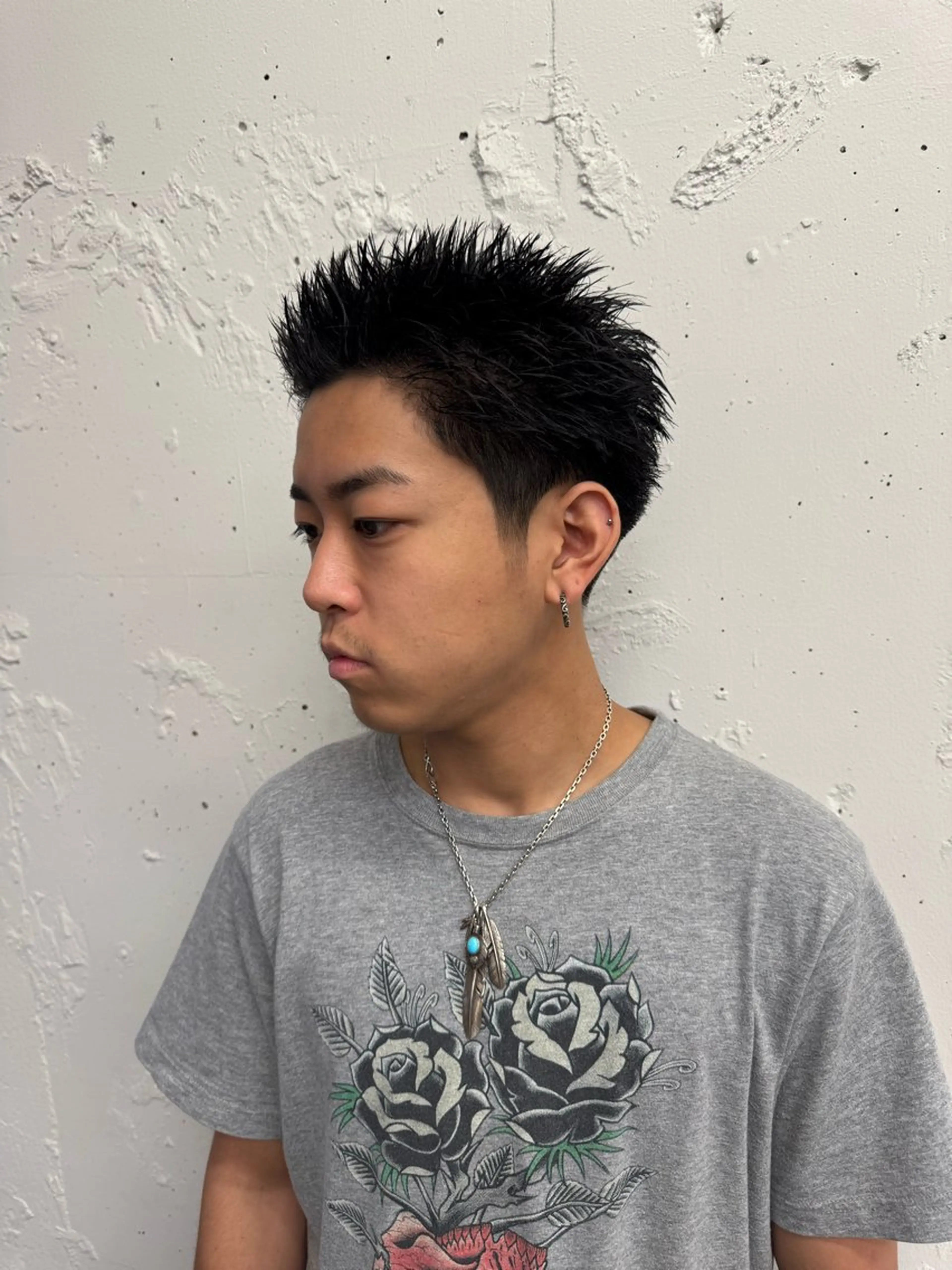 ショート メンズ スパイキーショート ショートヘア カット トリートメント 💈メンズ特化💈 TASUKUのヘアスタイル