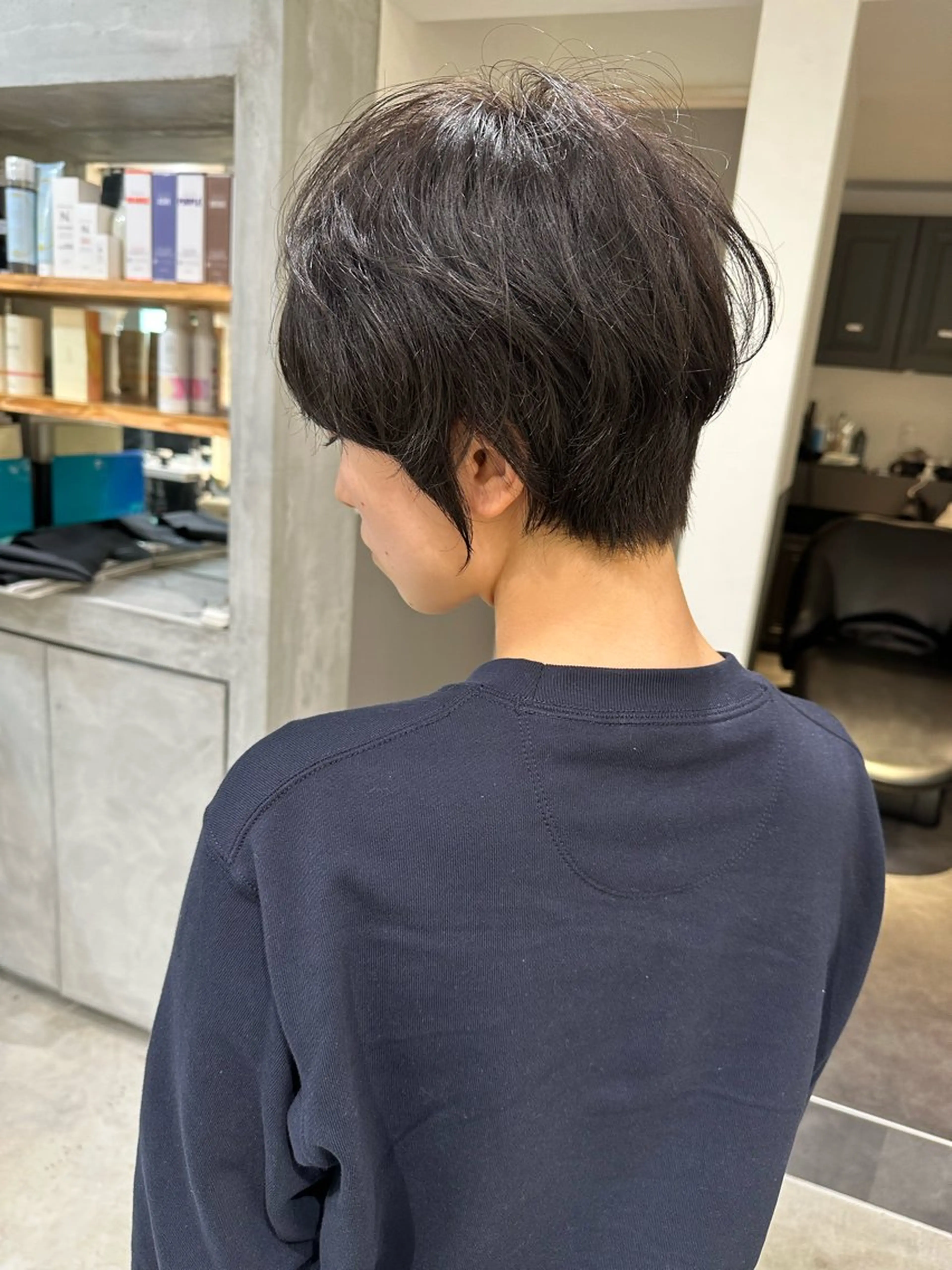 ショート カット ヘアカラー トリートメント 【店長】Lond山本 大輔のヘアスタイル