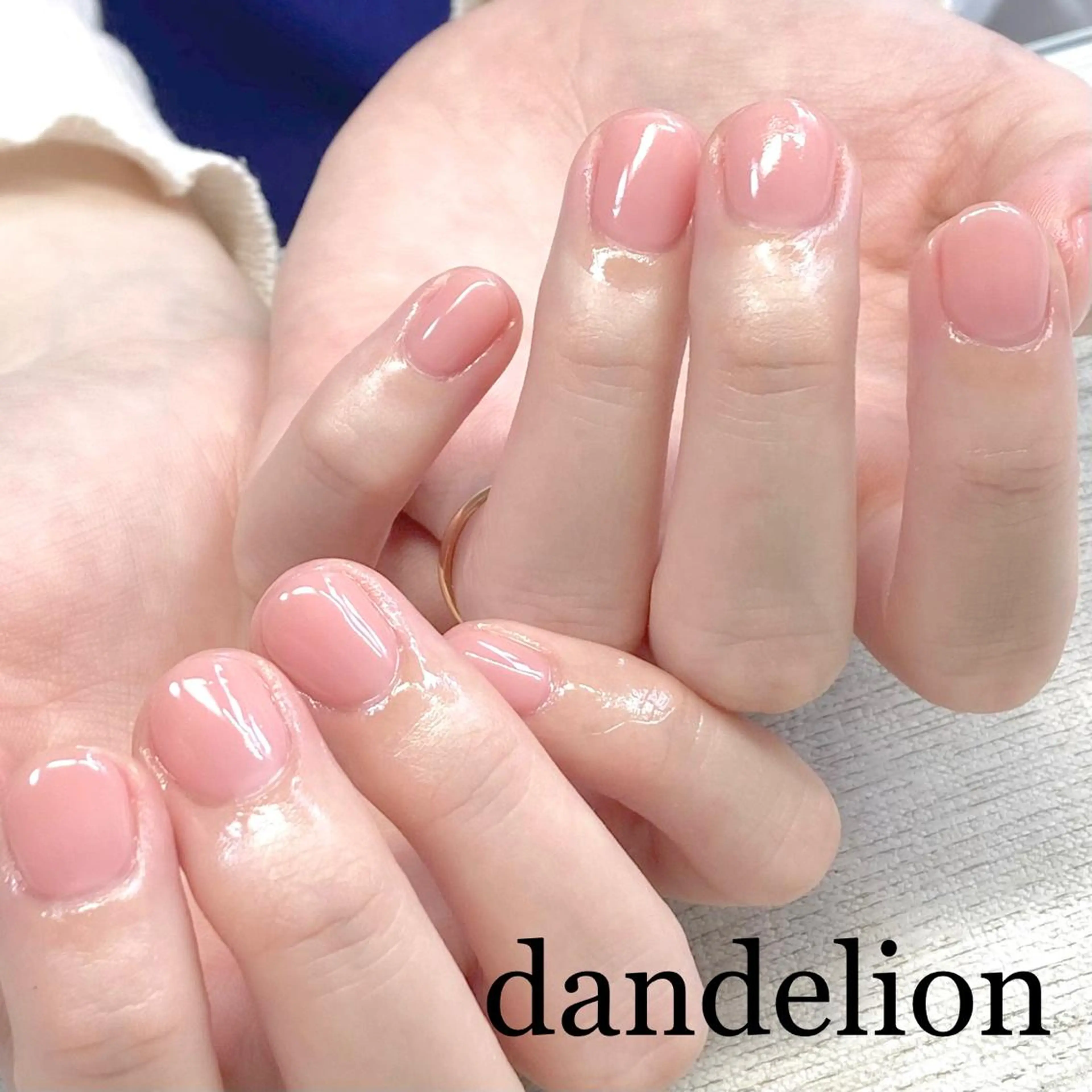 ネイル ハンドネイル ハンドケア dandelion ダンデライオンのネイルデザイン