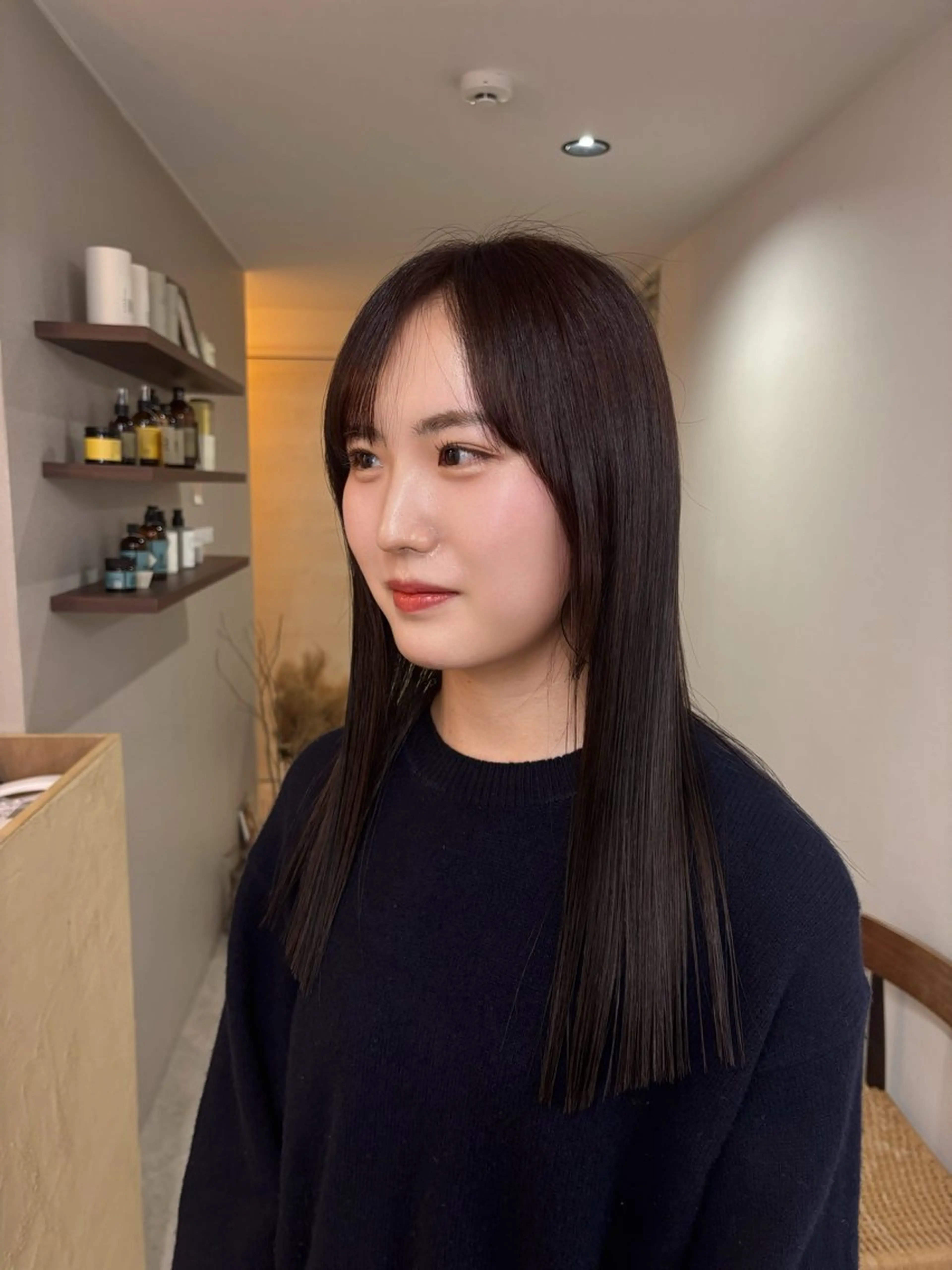 ロング 權軒 真尋のヘアスタイル