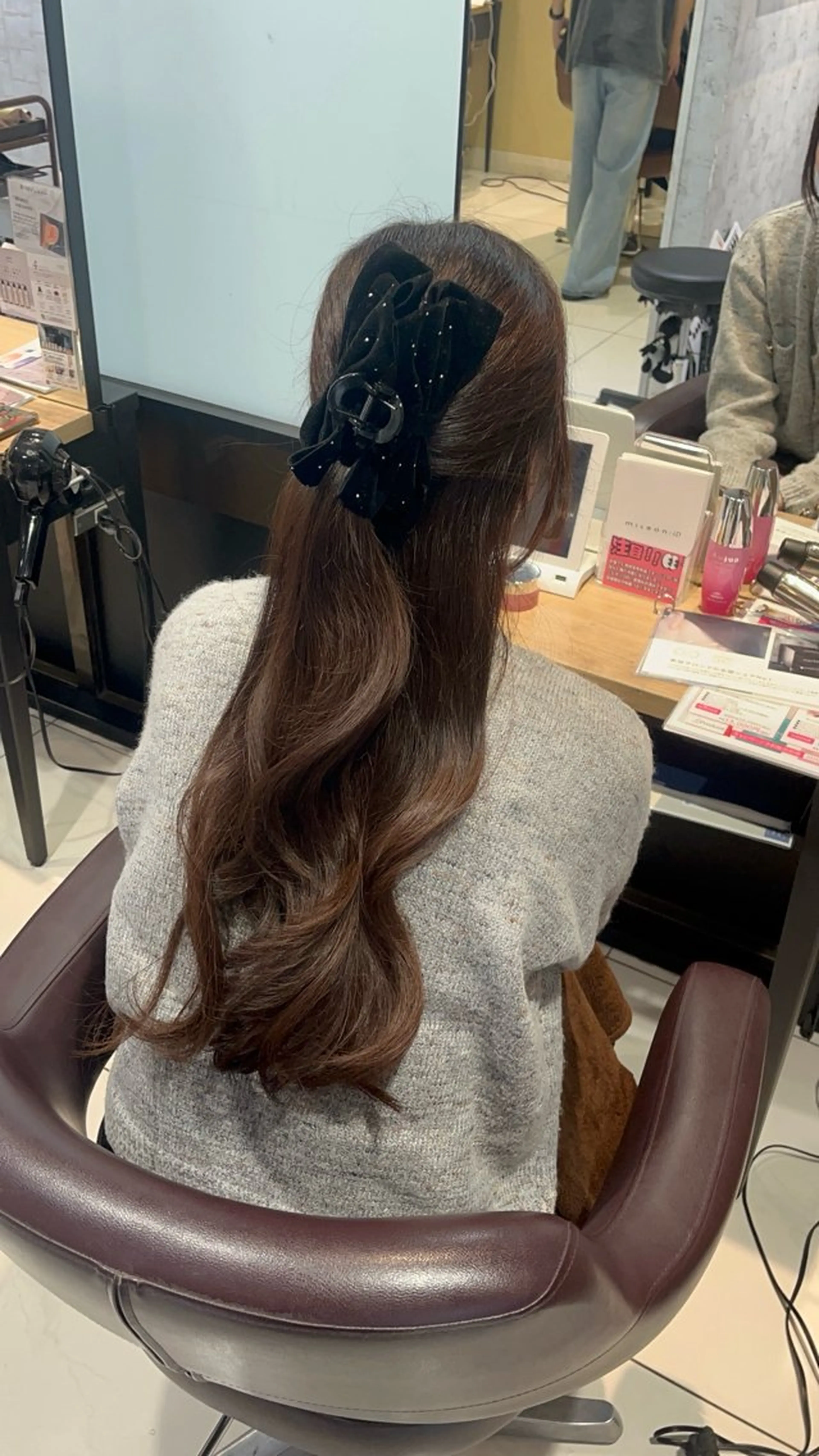 ロング カット ヘアカラー トリートメント 🩰モテ艶girly ヘア🪽彩香‎🪡⟡のヘアスタイル