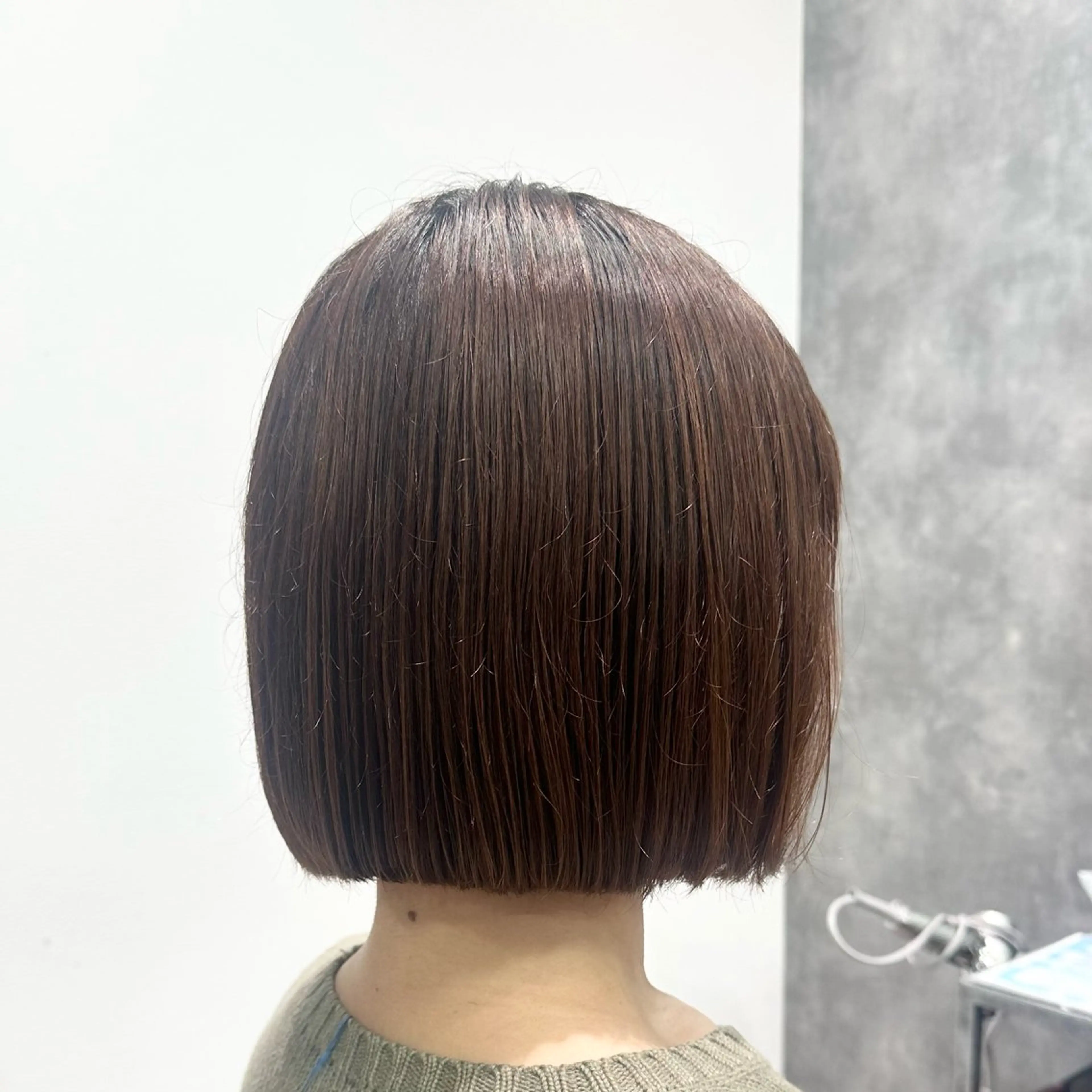 ミディアム 似合わせボブ 🌻 北澤七海のヘアスタイル