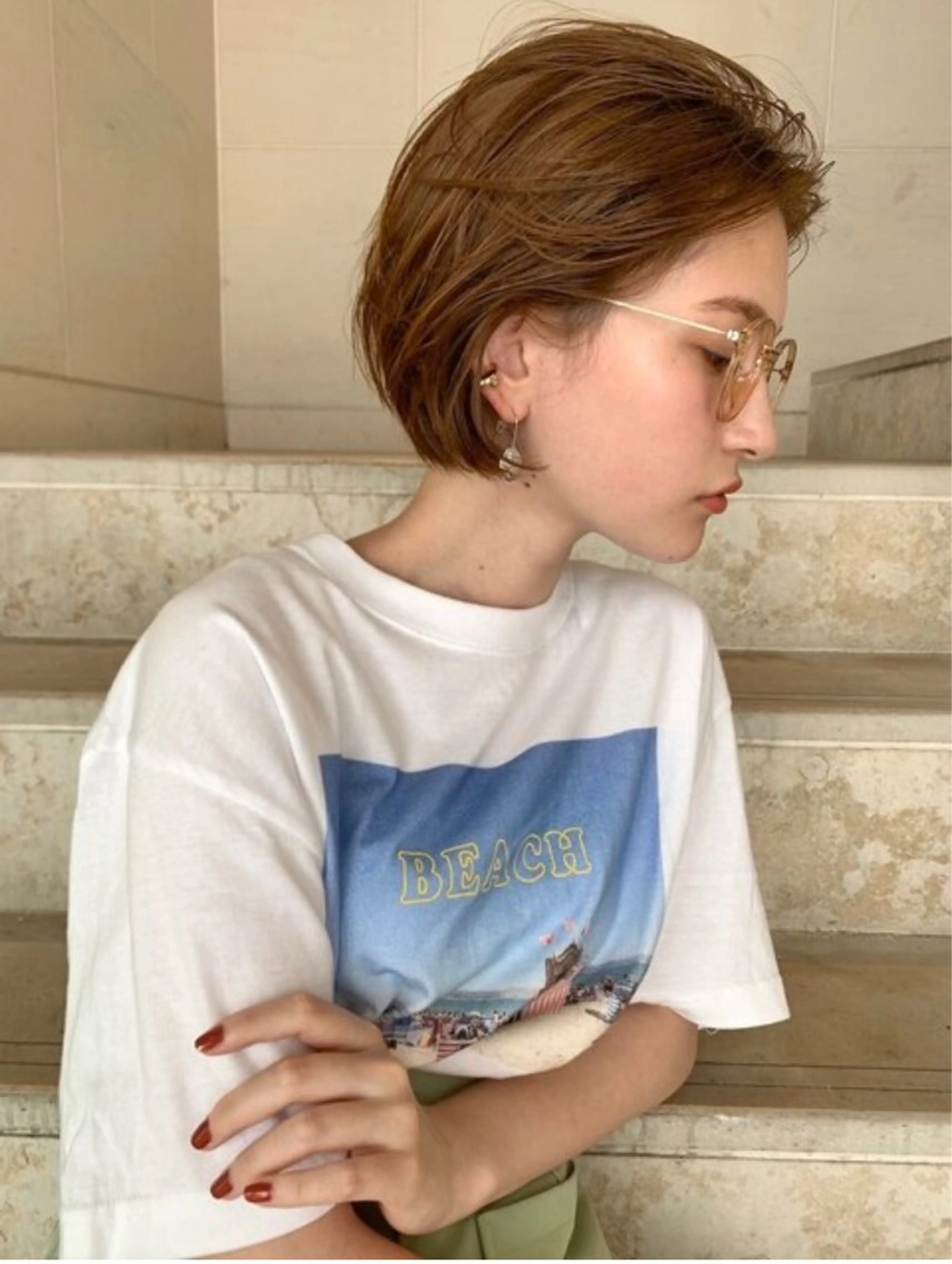 ショート 三鷹/メンズヘア/ メンズパーマ/トナミのヘアスタイル