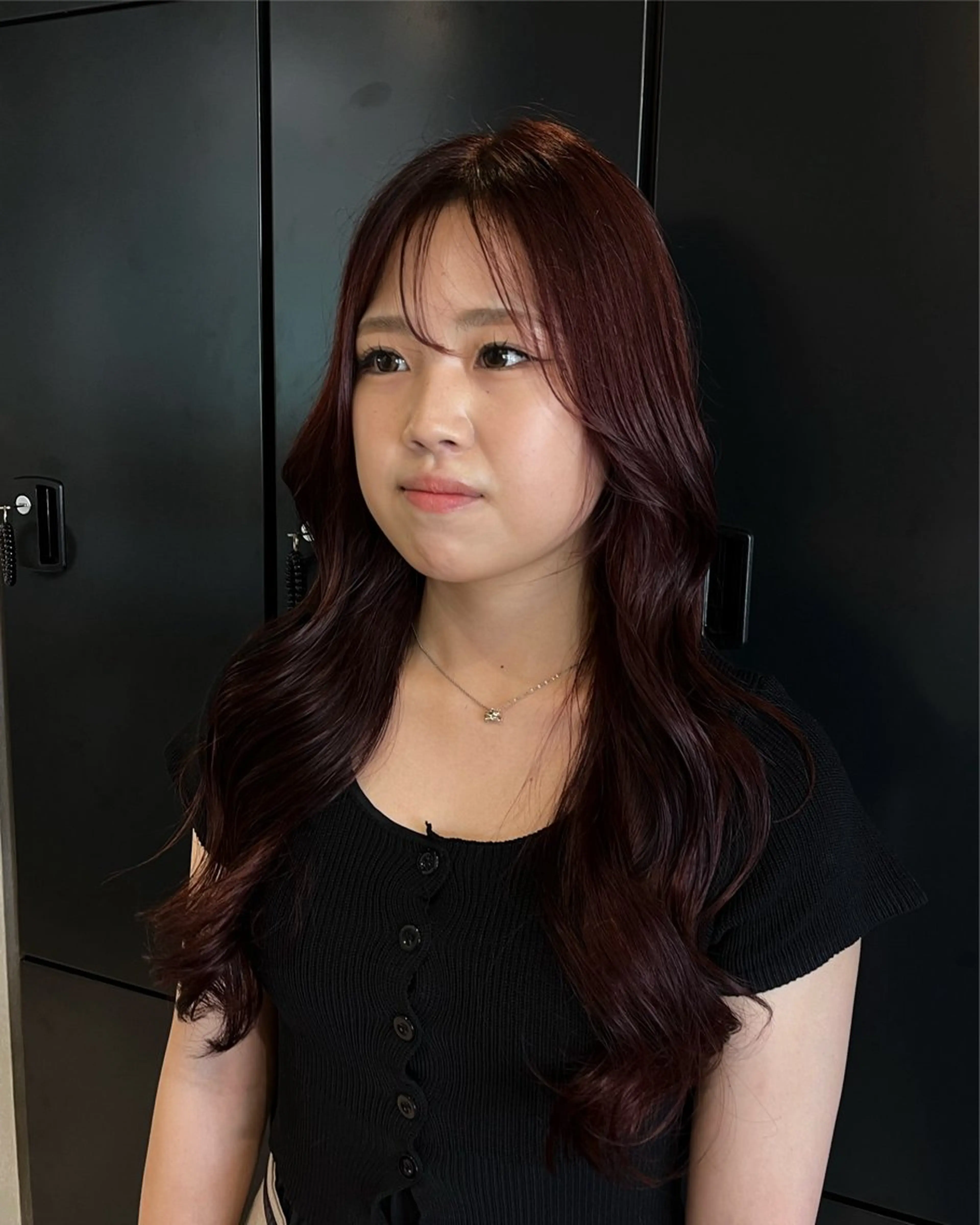 ロング カラー hashimoto kaedeのヘアスタイル