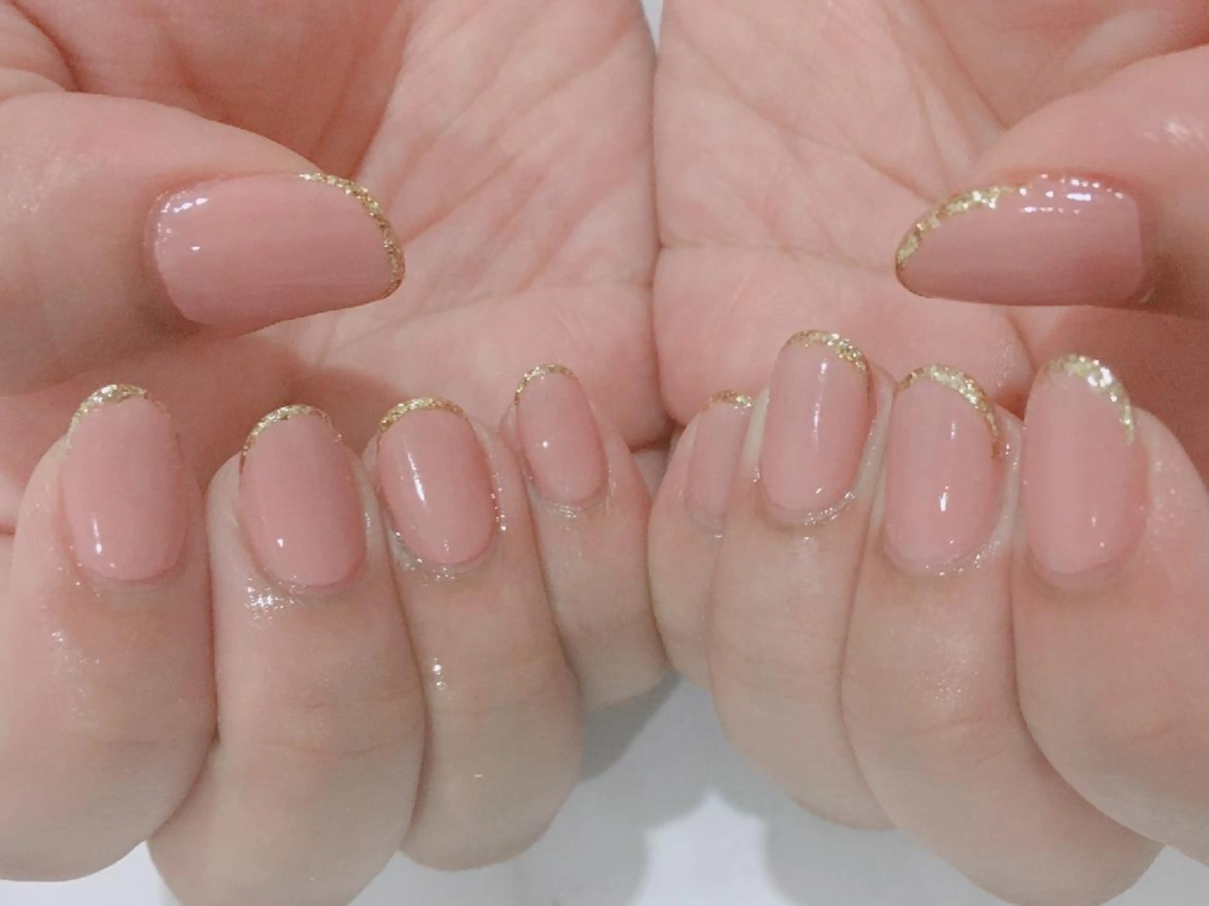 ネイル フラワーネイル ラメ(グリッター) シンプルネイル ネイル＆フラワーサロン〜Ri✦hiro〜鳥栖店所属・HIRATA RIEのネイルデザイン