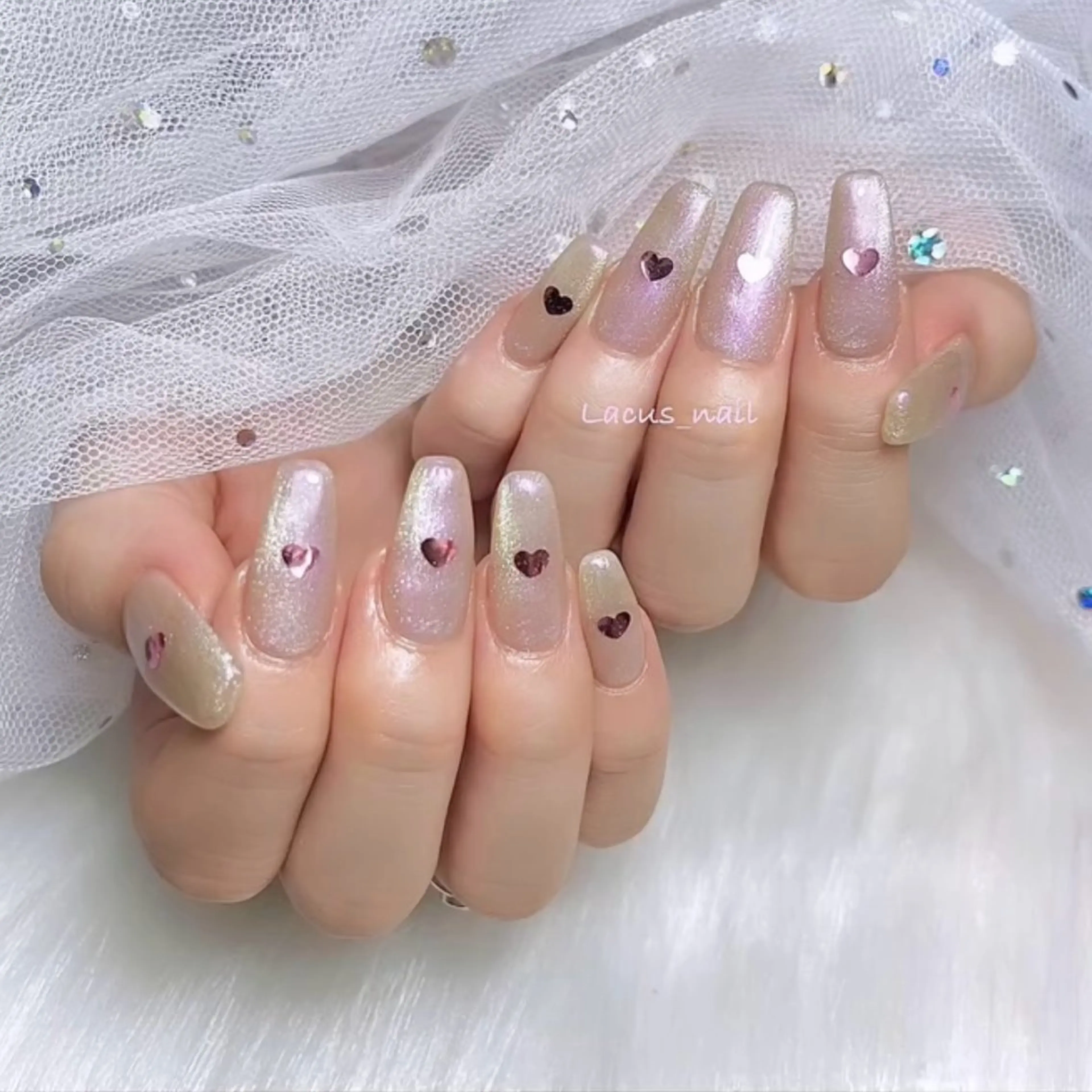 ネイル アートネイル ジェルネイル Nail Salon Lacusのネイルデザイン