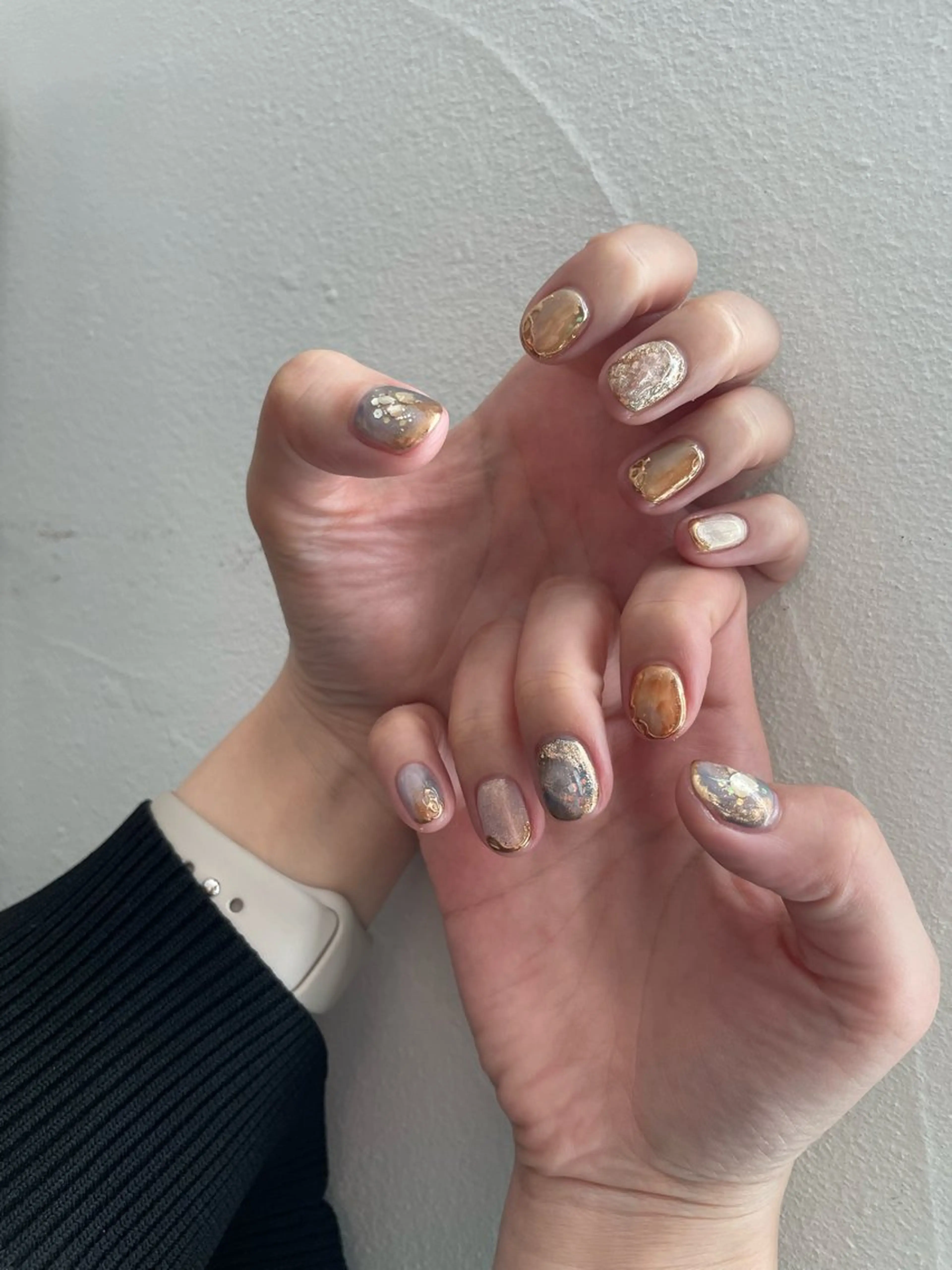 ネイル ハンドネイル 甲府市徳行 🧸prunelleのネイルデザイン