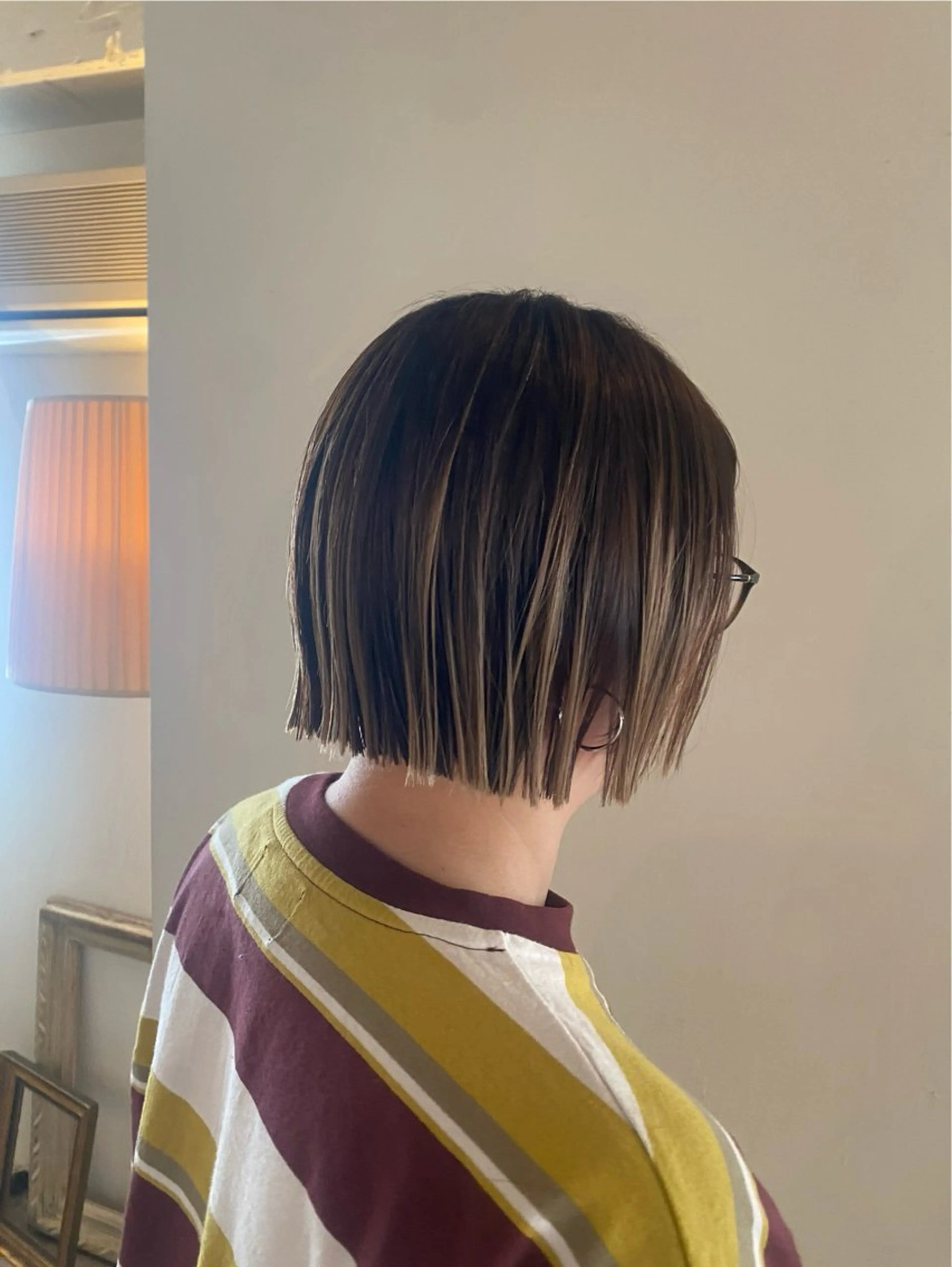 ショート オン眉 ORe'S HAIR BE GLaD所属・ORe'S HAIR BE GLaDユウナのヘアスタイル