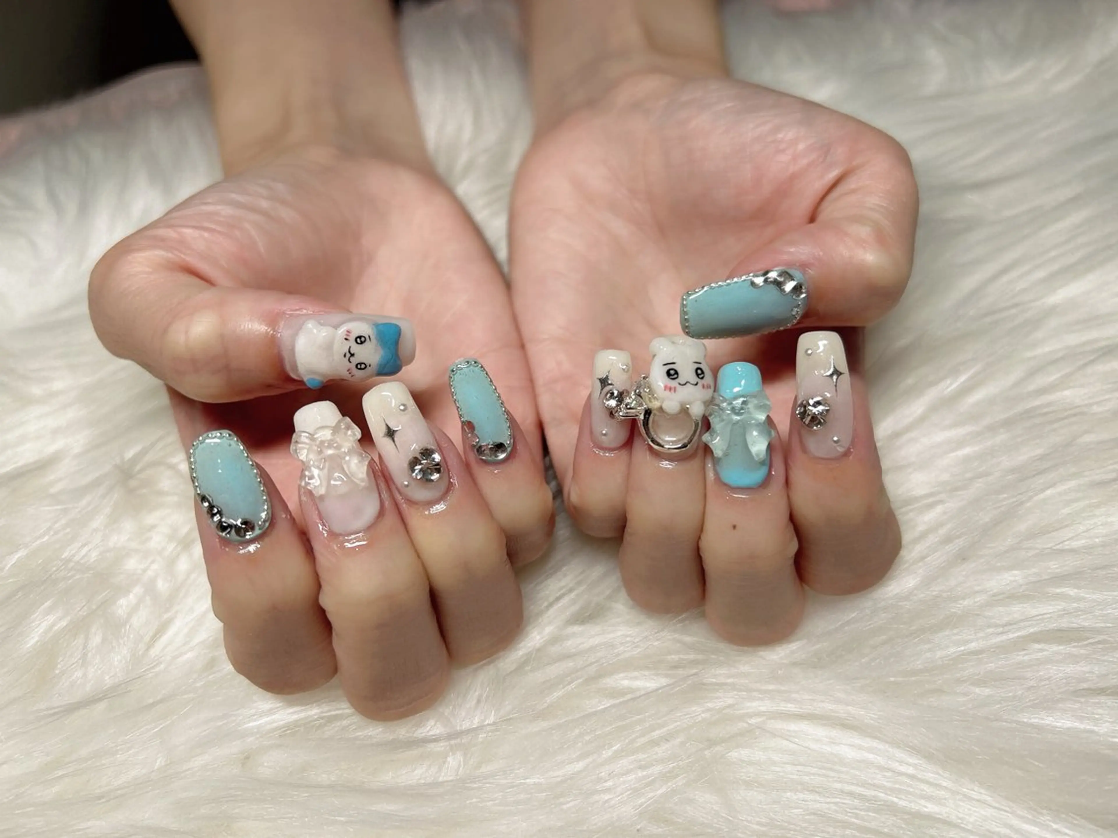 ミディアム ネイル 《LB》ラブリエ Nail&eyeのマツエク・マツパデザイン