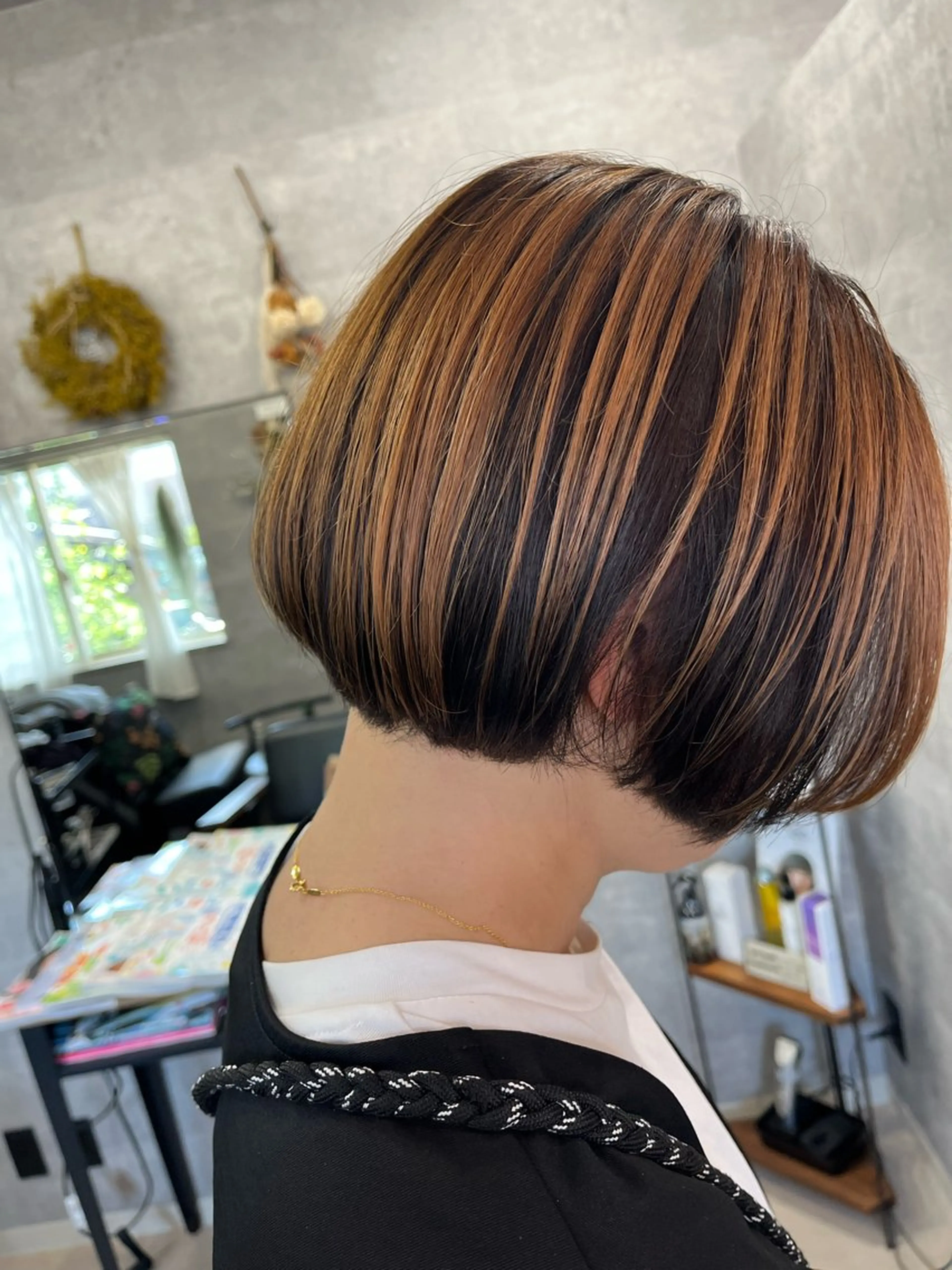 ショート Enne所属・ヤマモト ヒロミのヘアスタイル